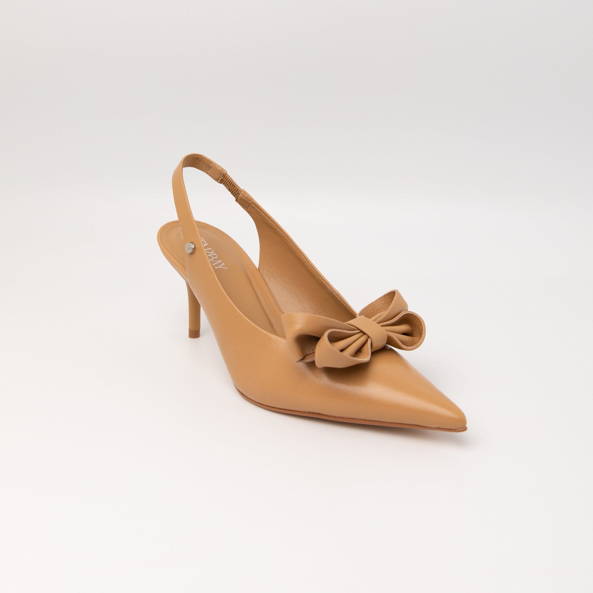 Sasha Sling-Back Heels - Toffee Heels FW25