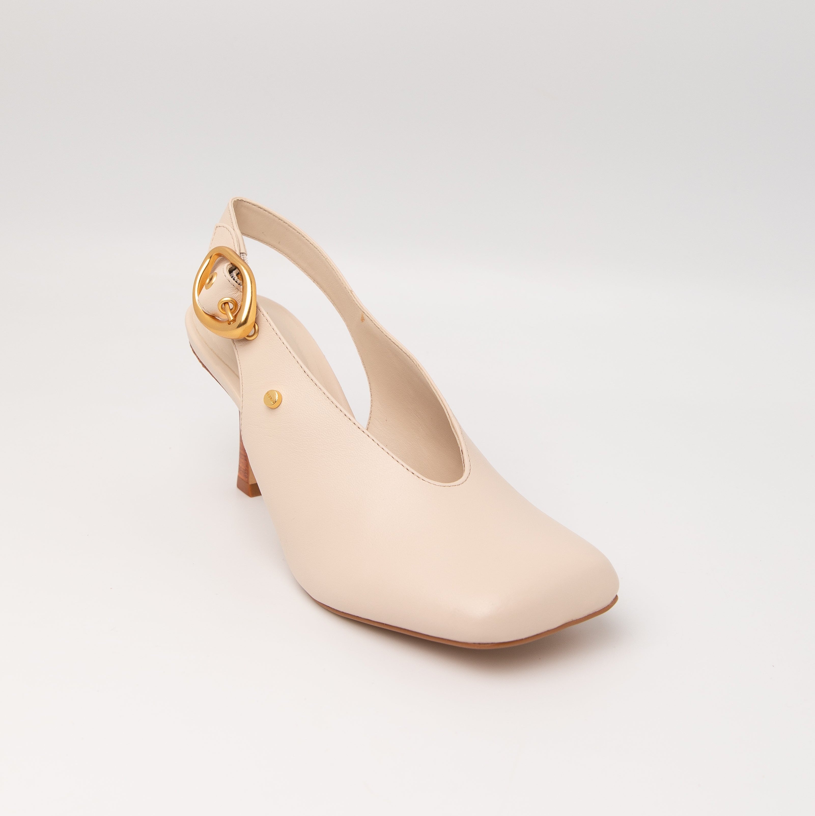 Janice Sling-Back Heel - Lait