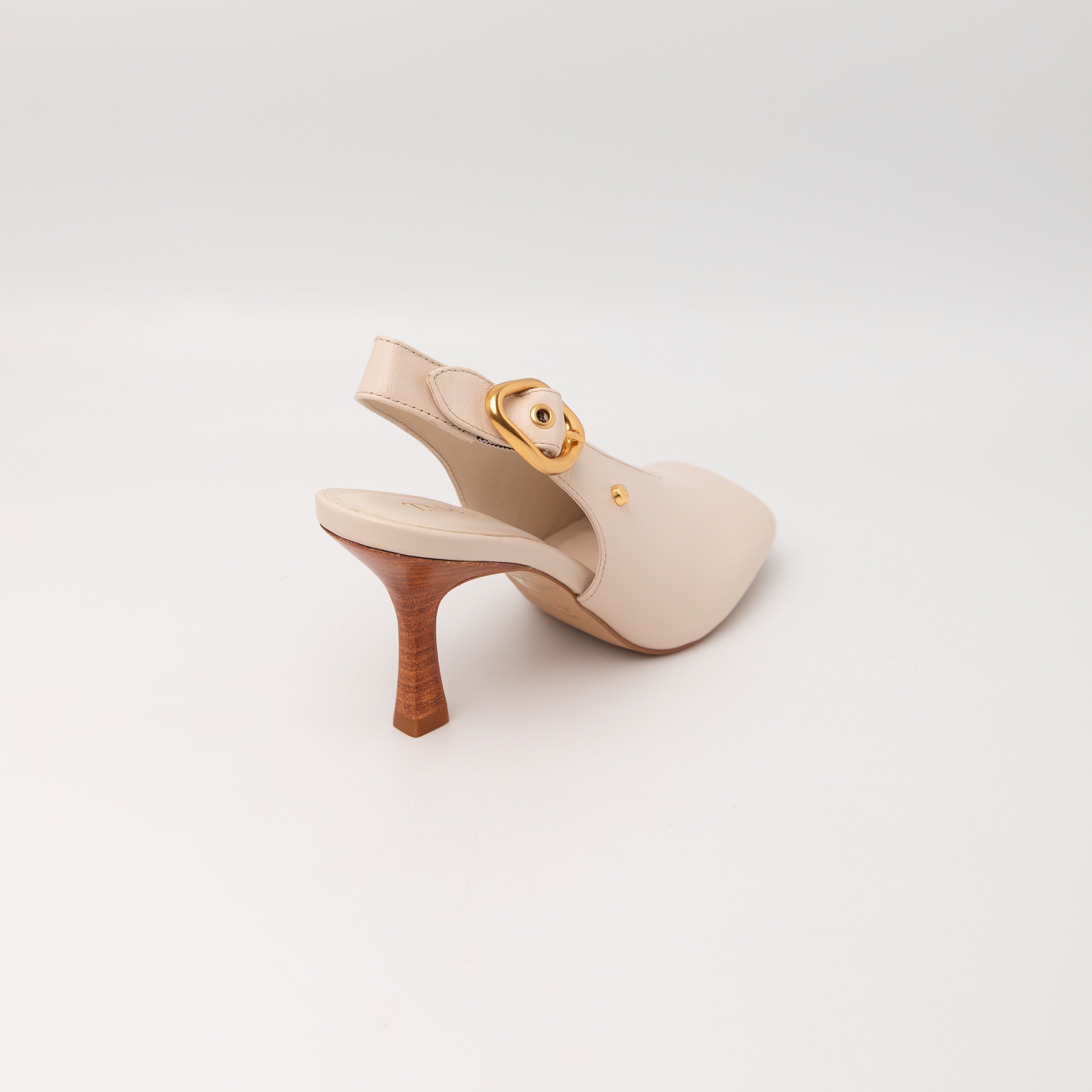 Janice Sling-Back Heel - Lait