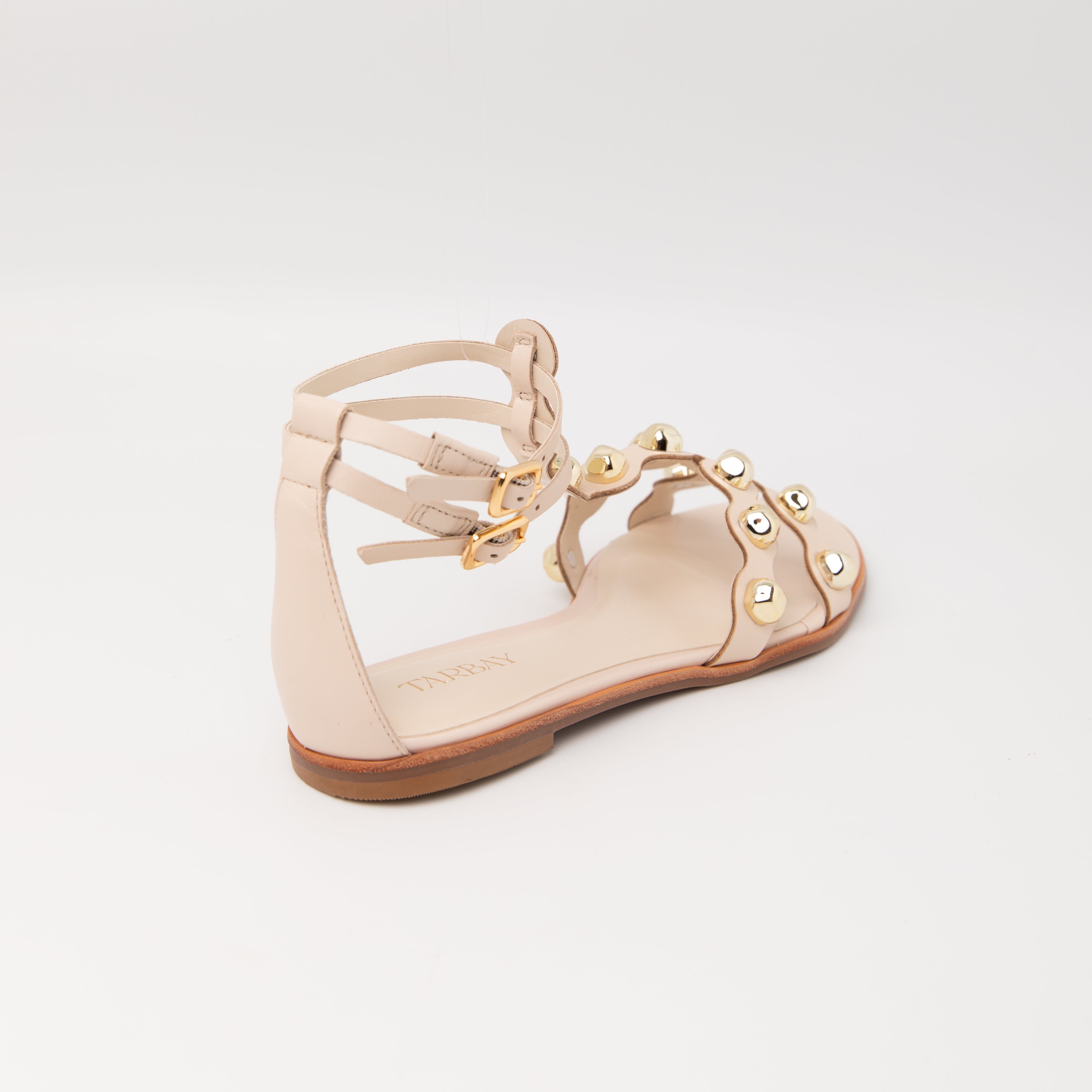 Holly Flat Sandals - Lait