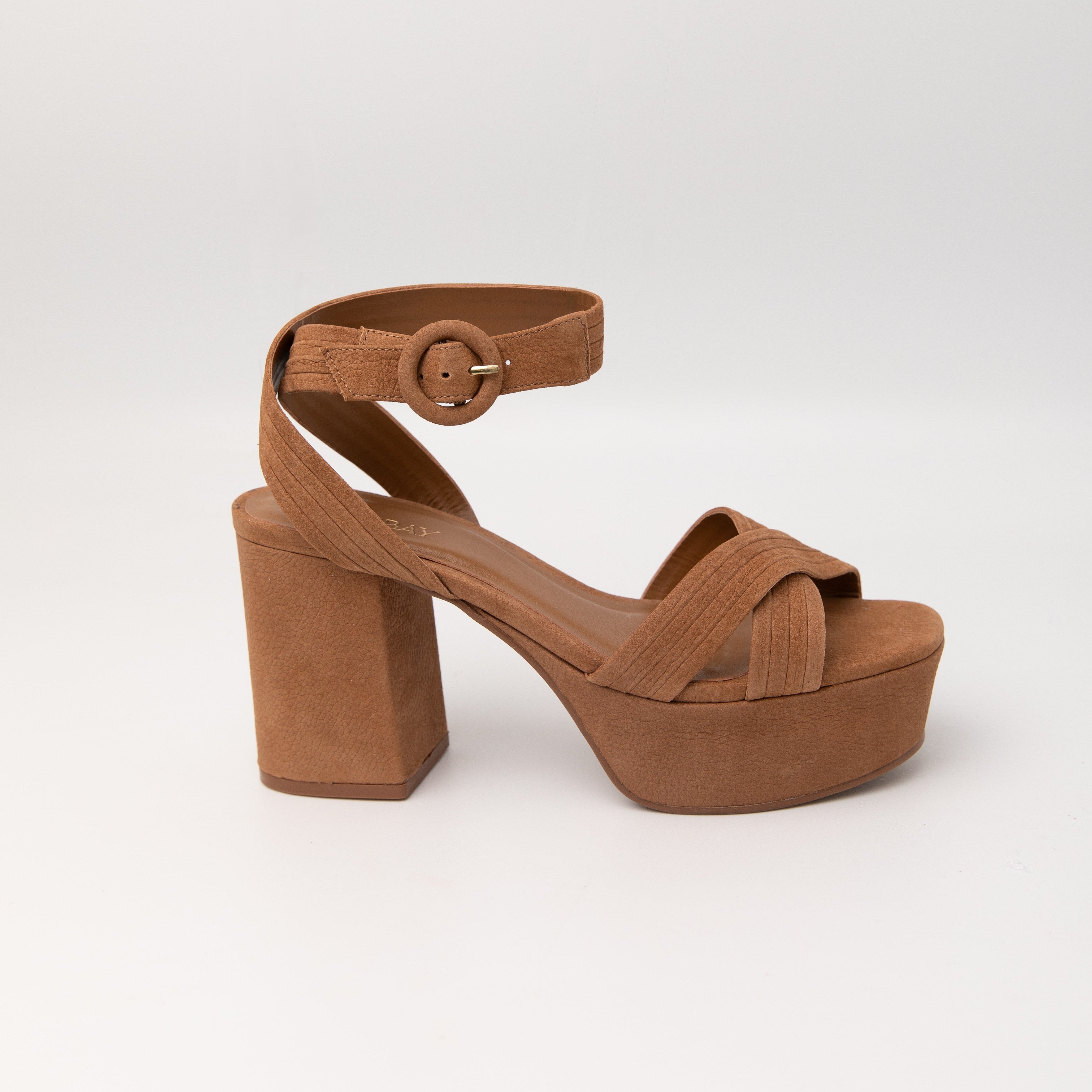Marge Heel Sandals - Honey