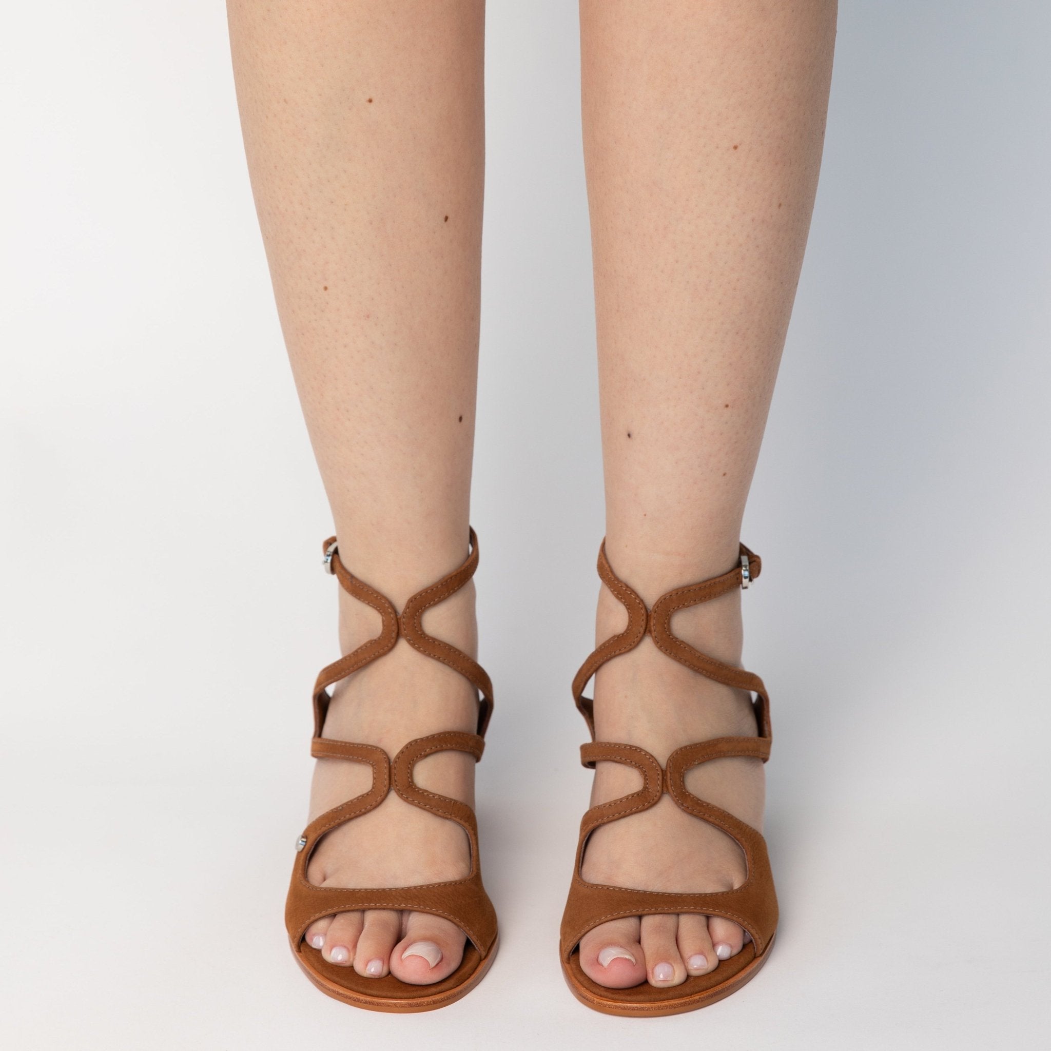 Ailyn Heel Sandals - Saddle Heels FW25