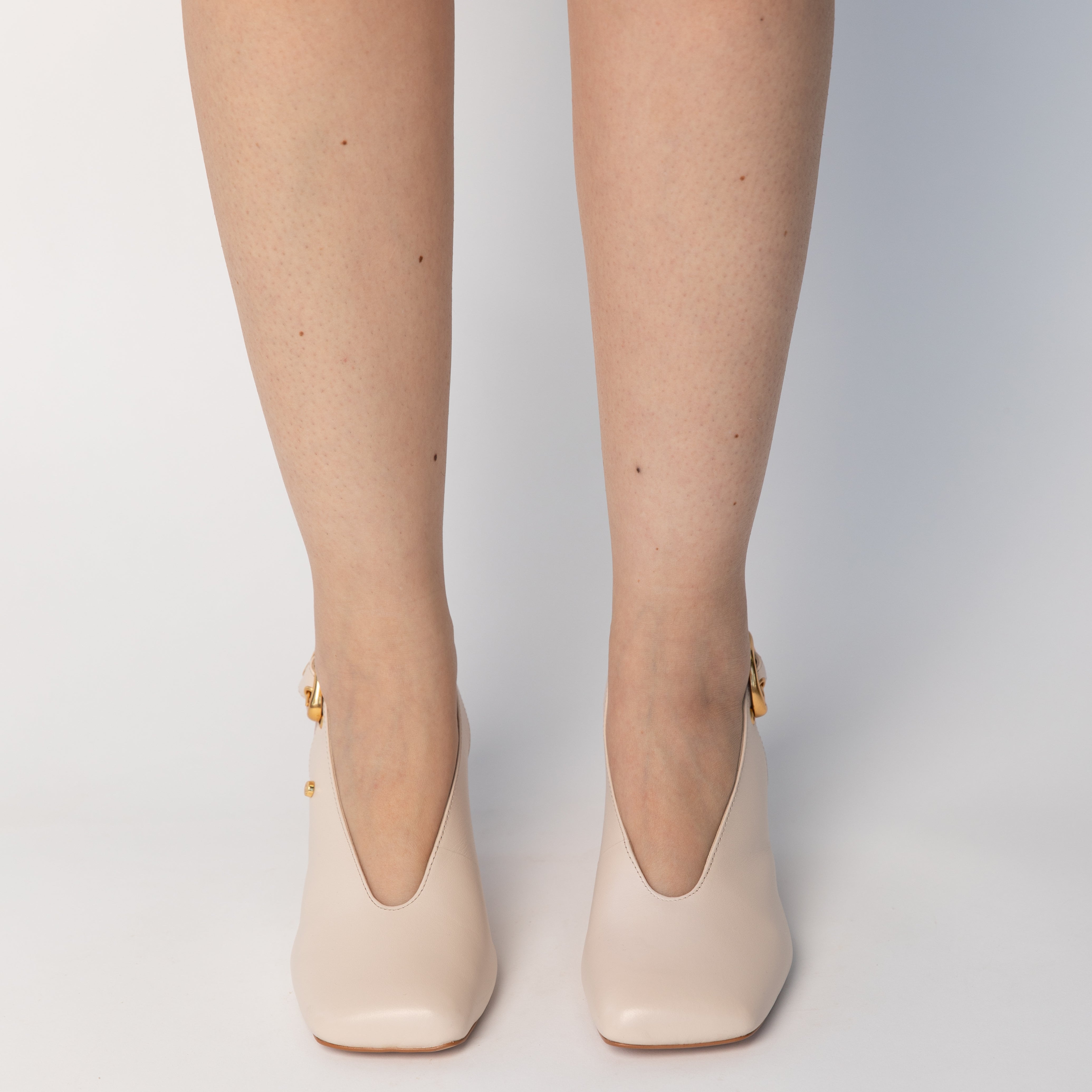 Janice Sling-Back Heel - Lait