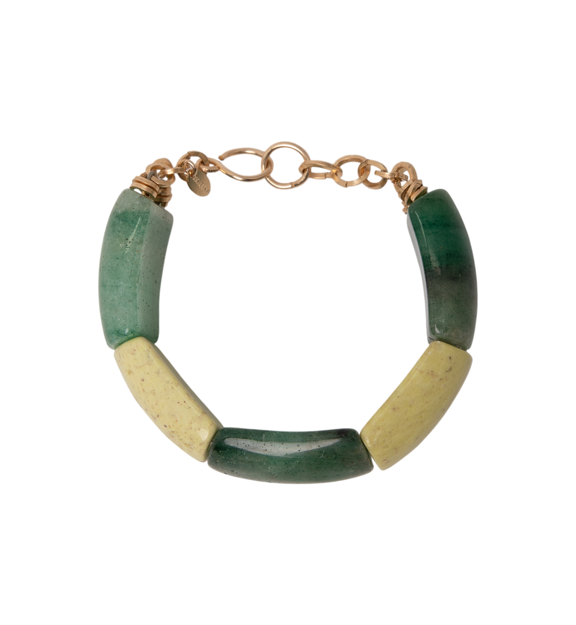 Chimanta Bracelet #1 (19cm) - Calcite & 14K Gold-Filled Bracelets TARBAY