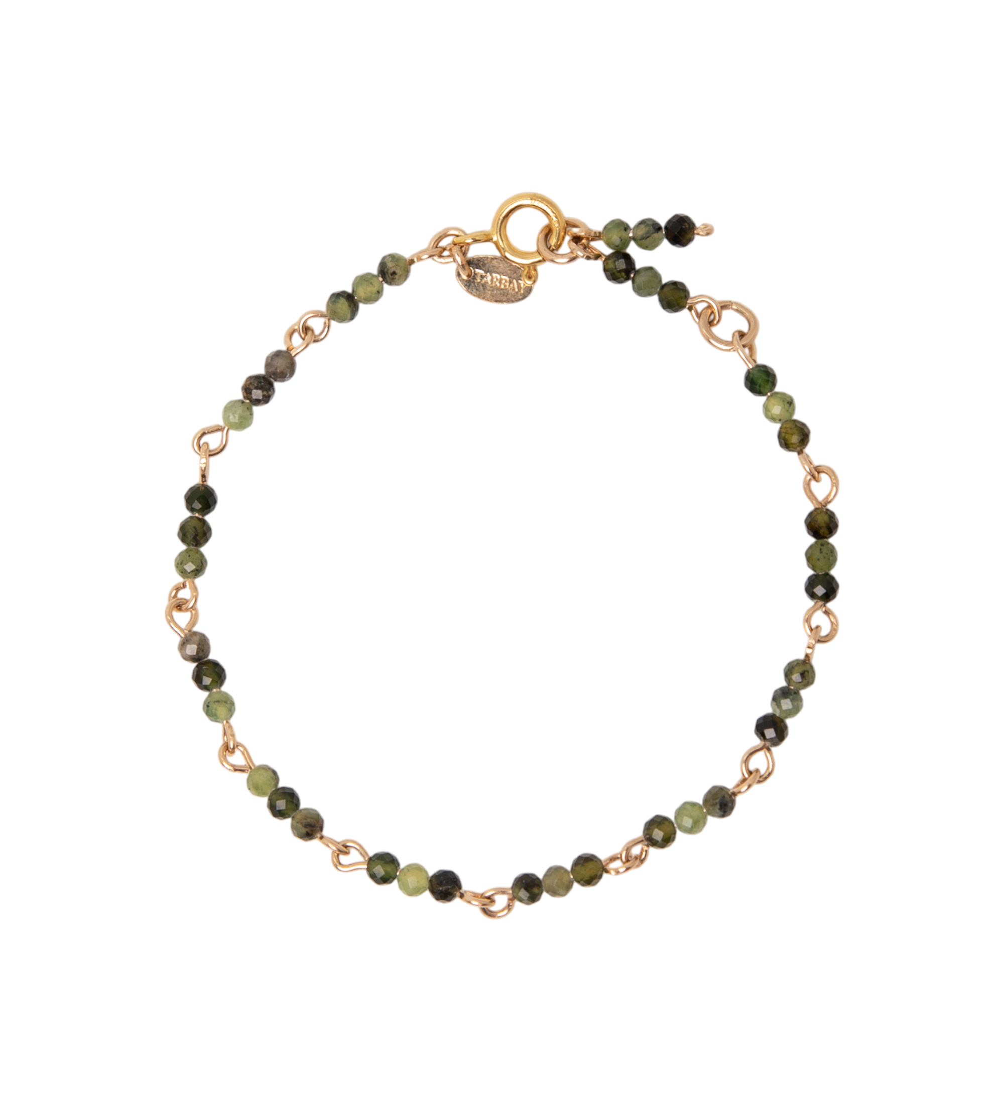 Saró Marú Bracelet #2 (19cm)- Jade & 14K Gold-Filled Bracelets TARBAY