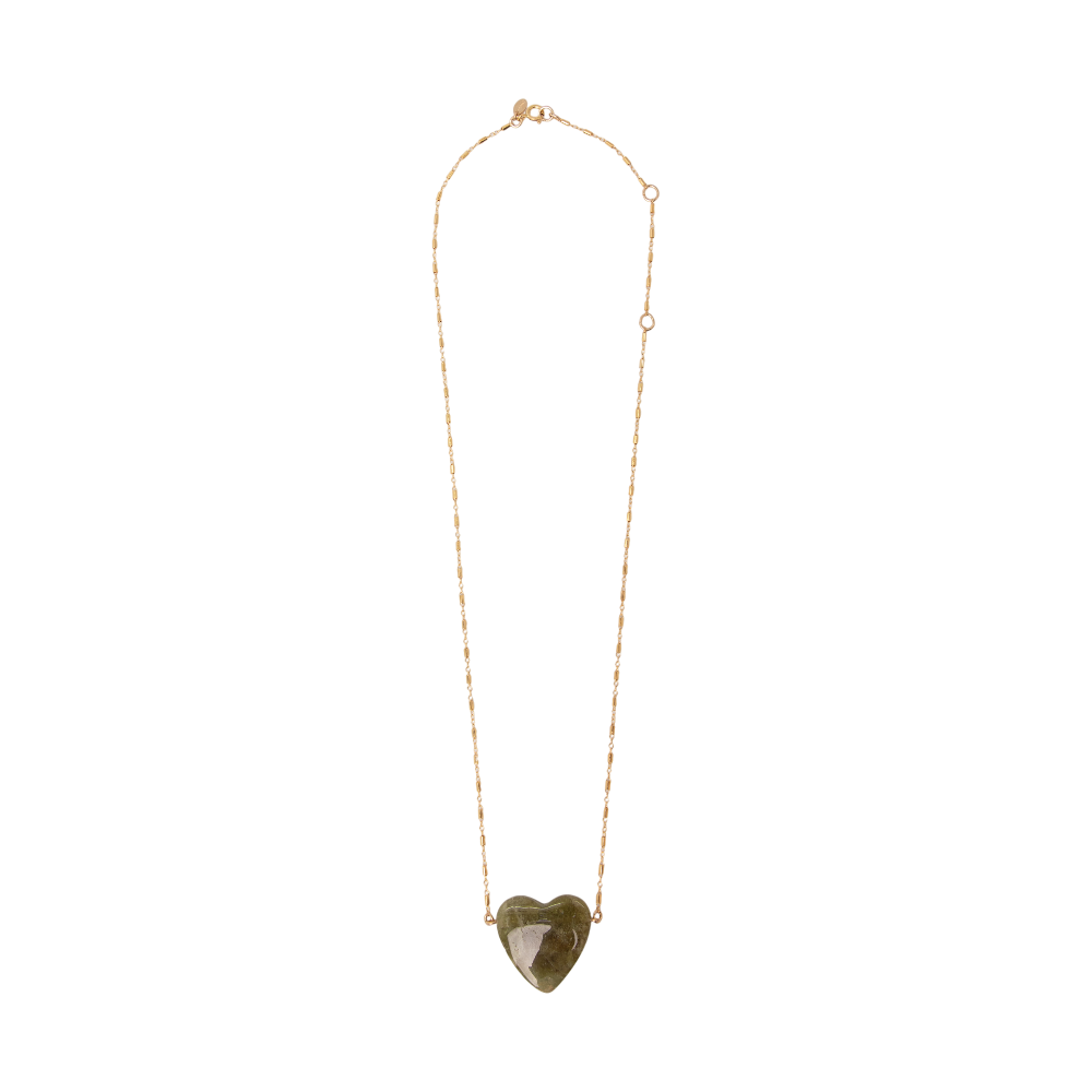 Torón Necklace #2 (65cm) - Grossular Garnet & 14K Gold-Filled Necklaces TARBAY