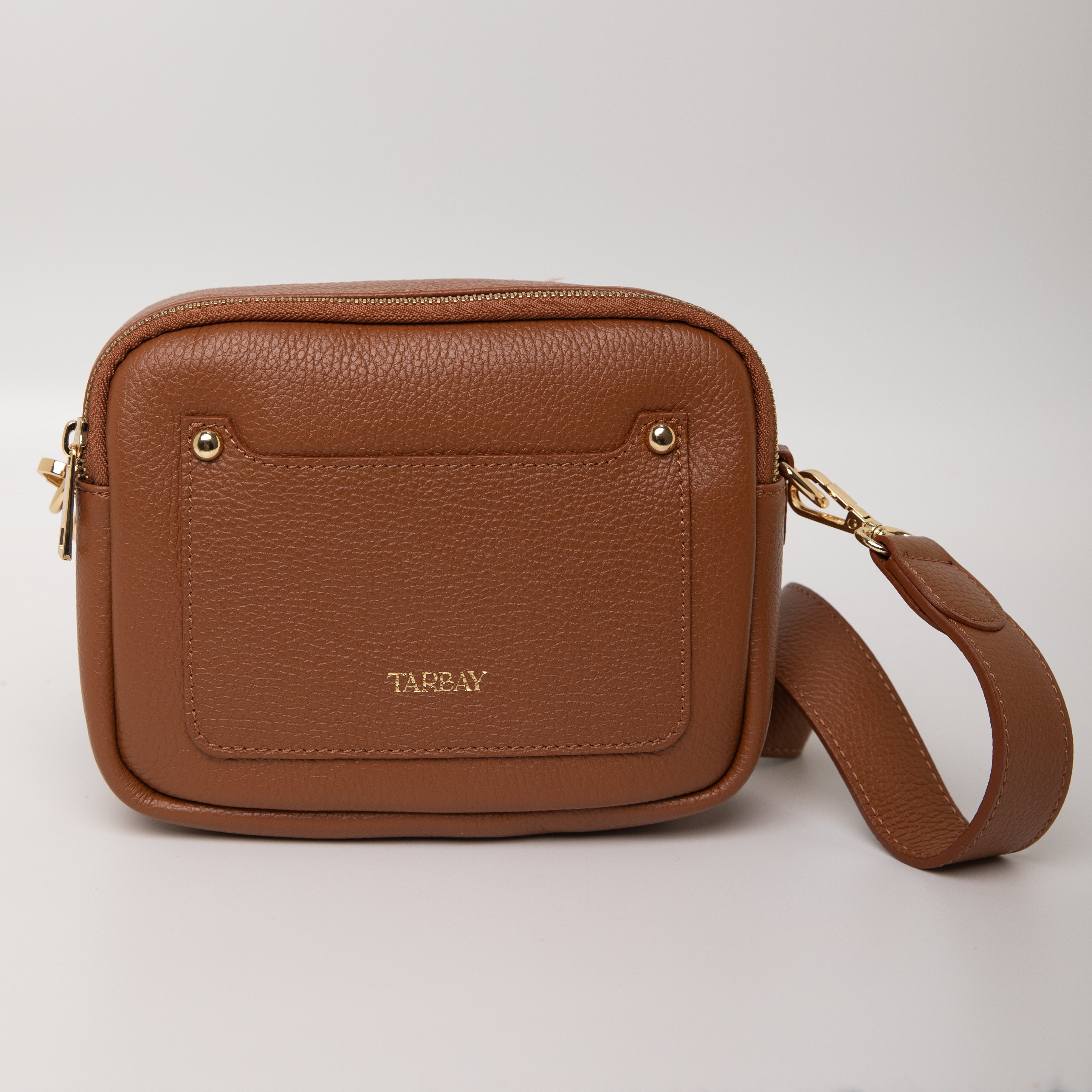 Gregoria Crossbody Bag - Caramel