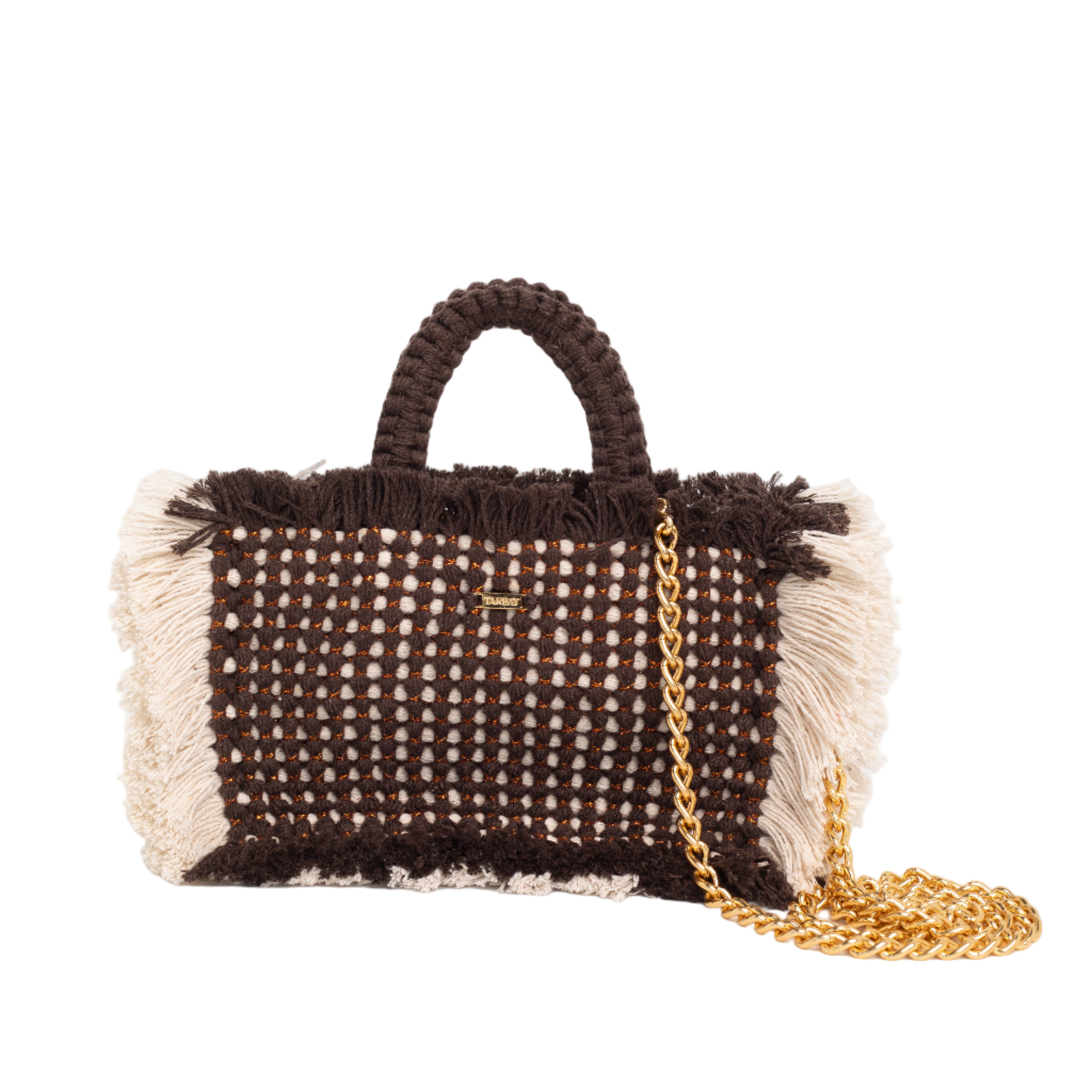 Gosssypium Tote Bag Small - Buttercream & Cioccolato