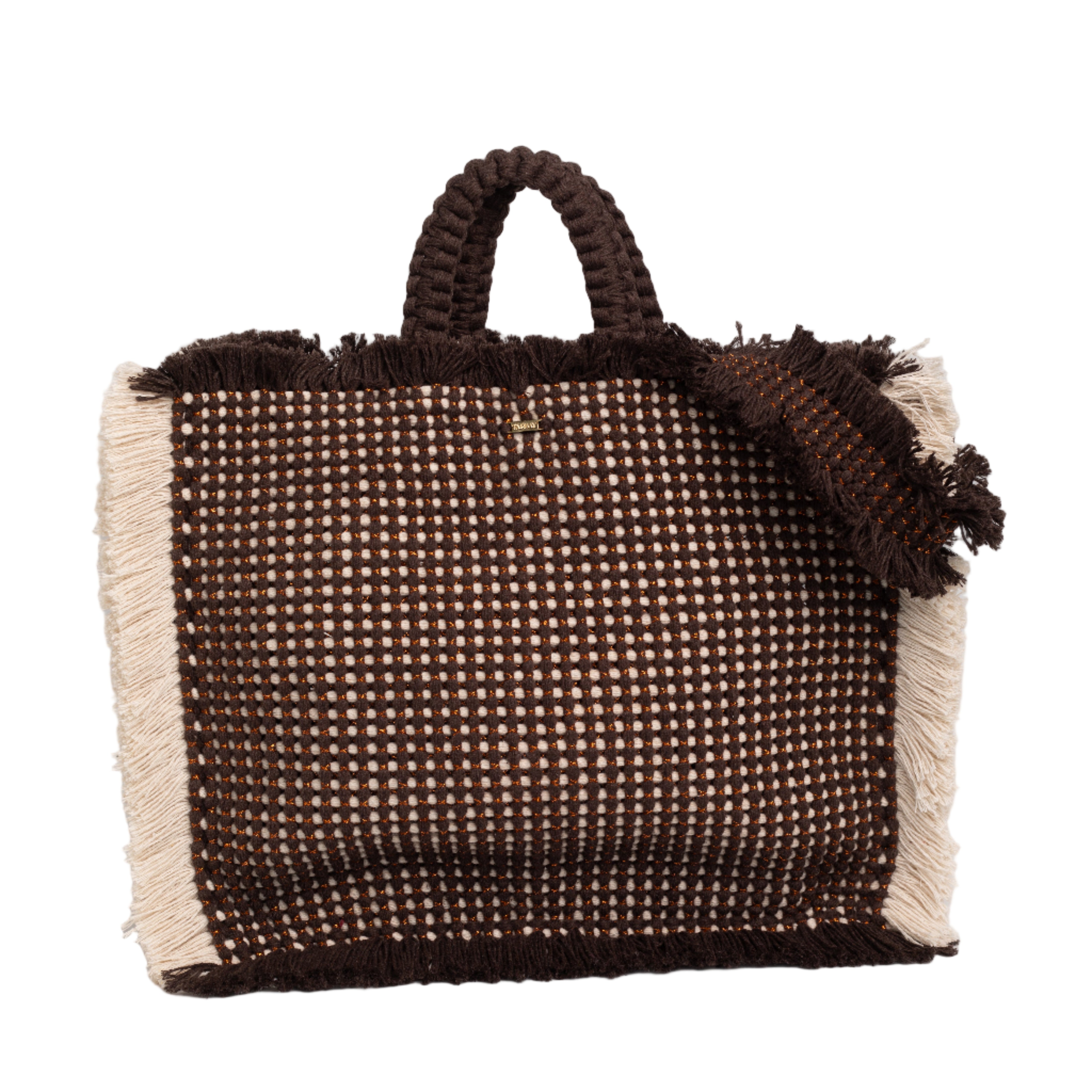 Gosssypium Tote Bag Large - Cioccolato & Buttercream
