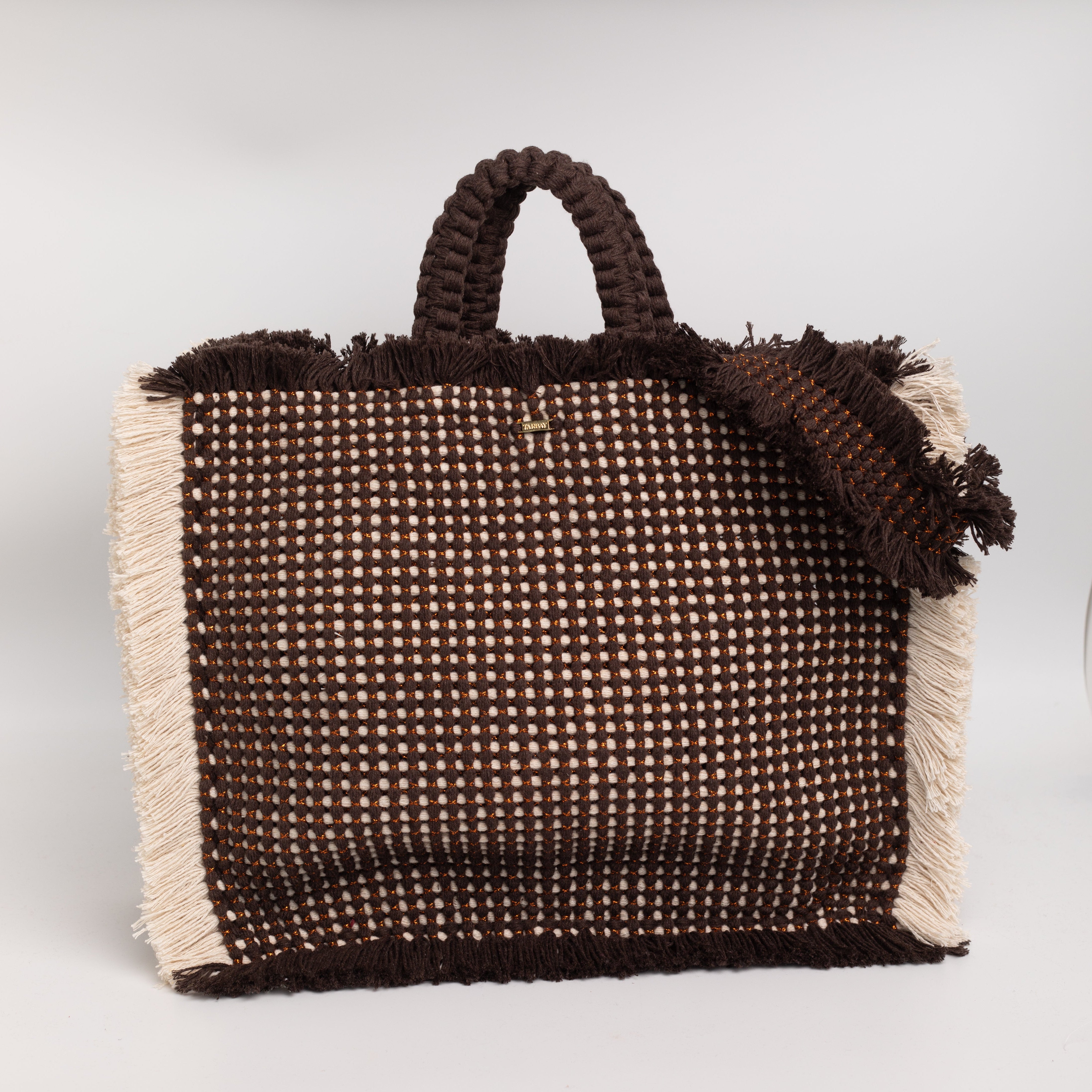 Gosssypium Tote Bag Large - Cioccolato & Buttercream