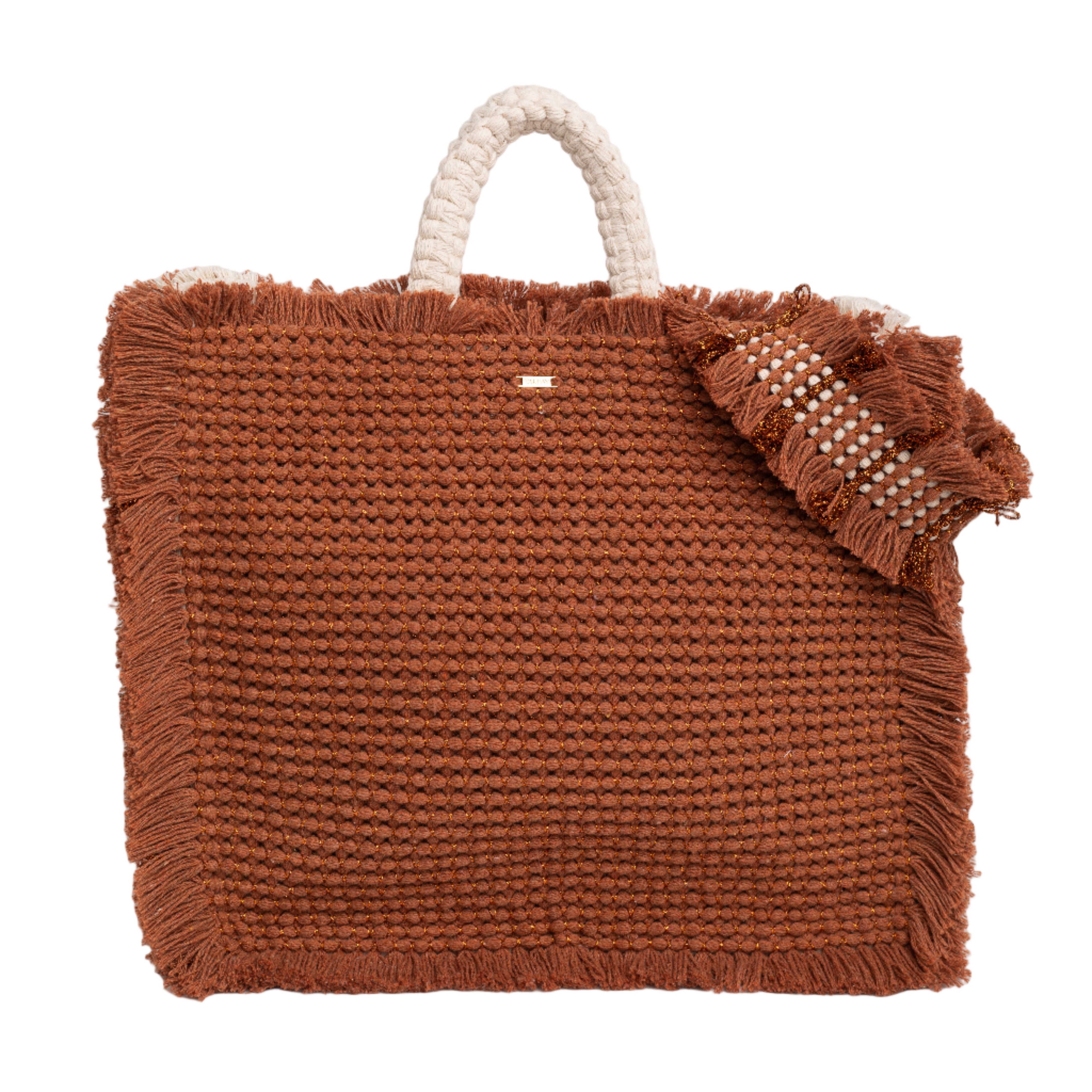 Gosssypium Tote Bag Large - Caramel & Buttercream