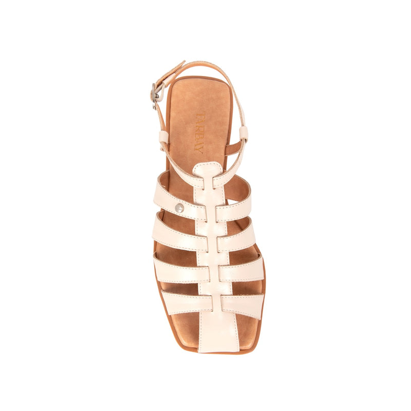 Franciscana Flat Sandals - Mascarpone Flats TARBAY   