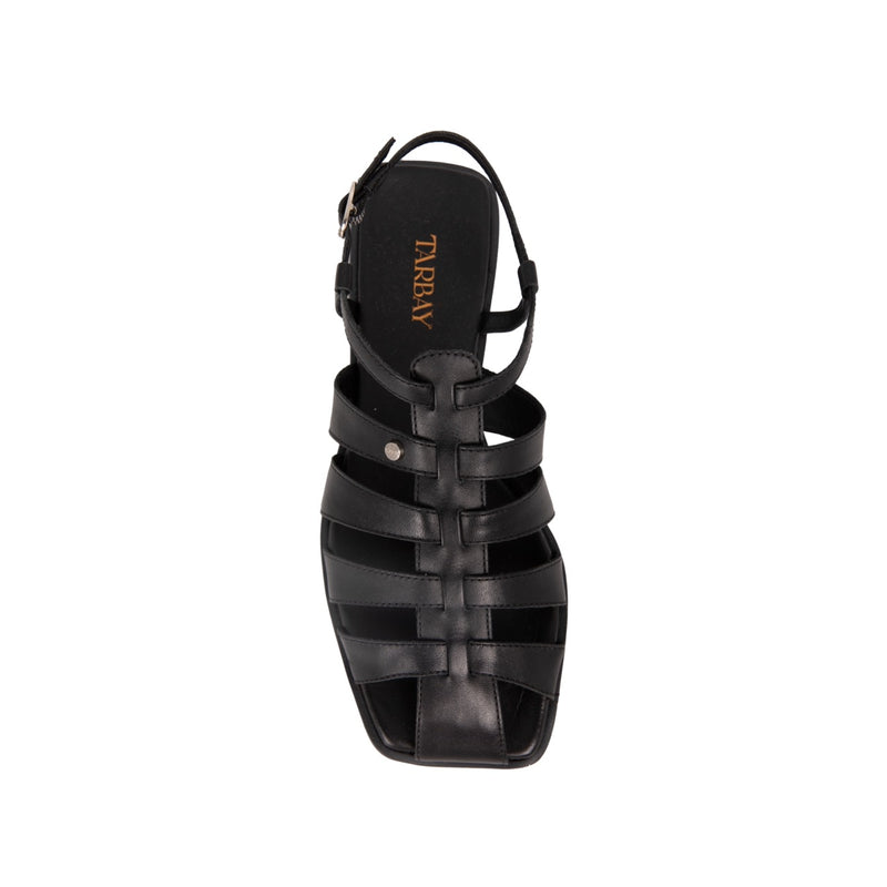 Franciscana Flat Sandals - Black Flats TARBAY   