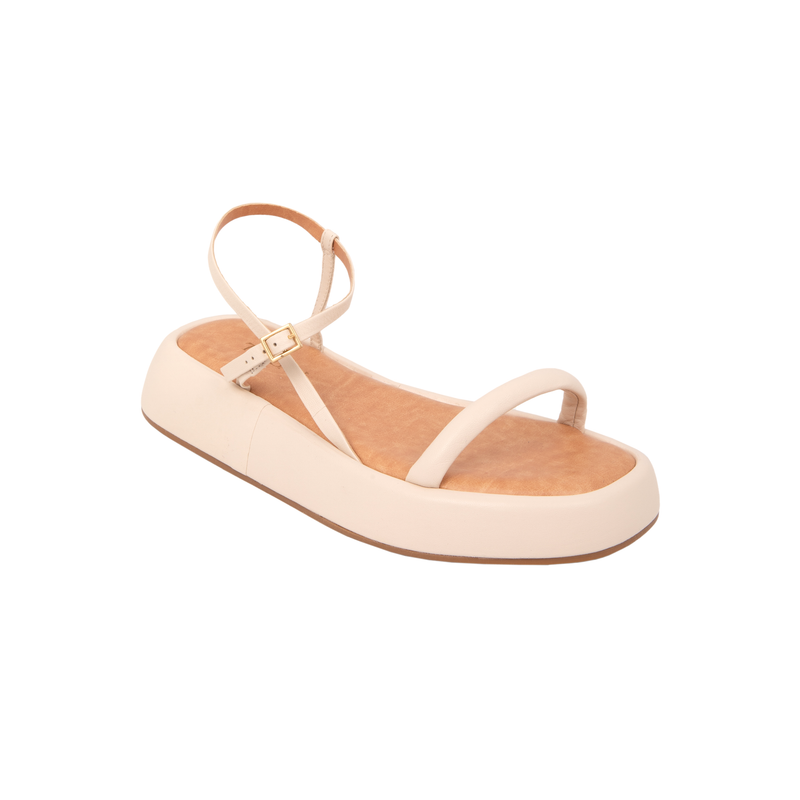 Salome Flat Sandals - Mascarpone Flats TARBAY   