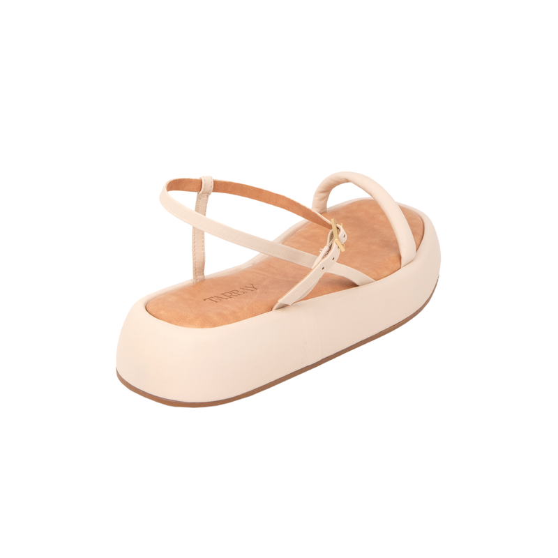 Salome Flat Sandals - Mascarpone Flats TARBAY   