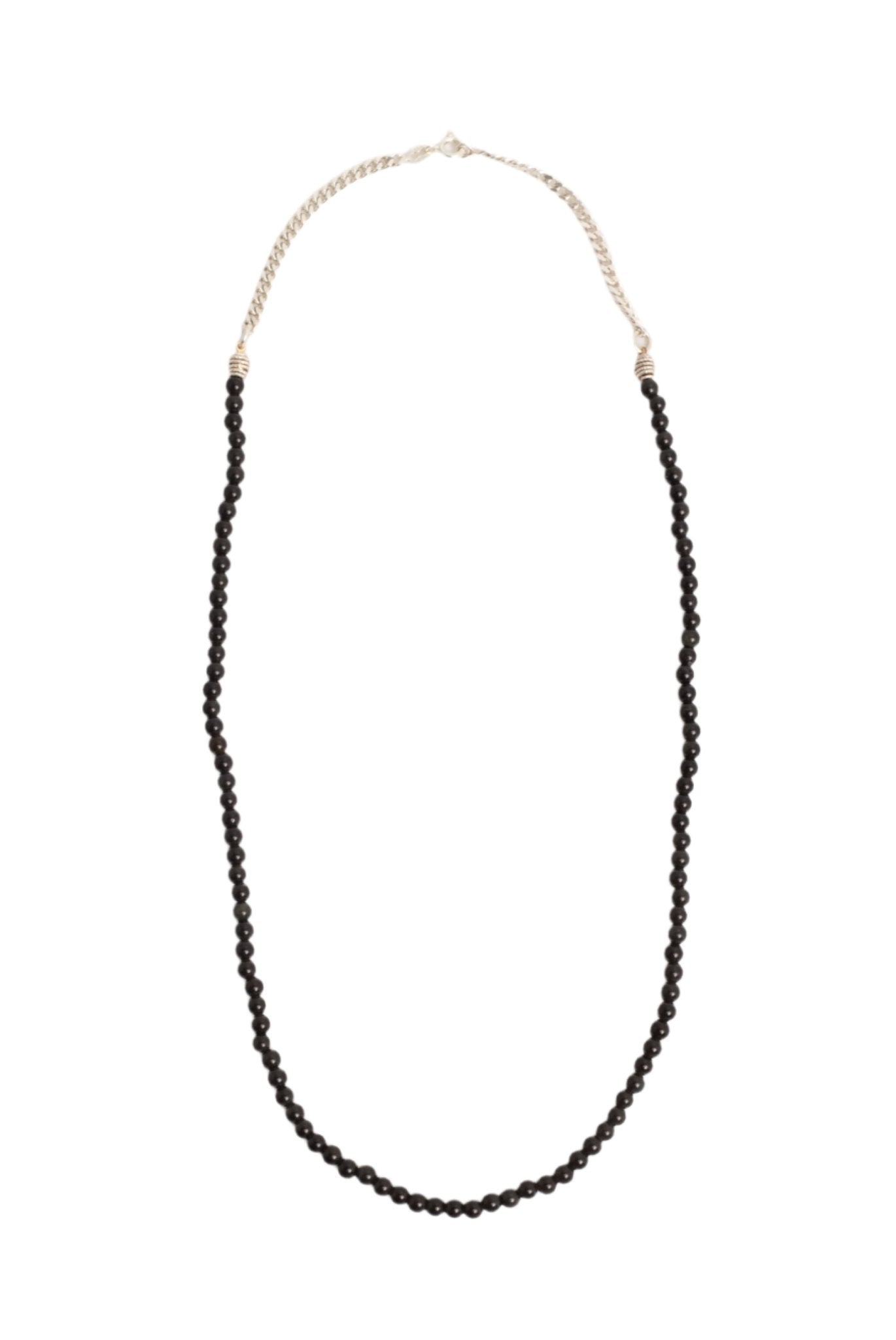 Ezio Necklace #1 - Rainbow Obsidian & Sterling Silver Necklaces TARBAY