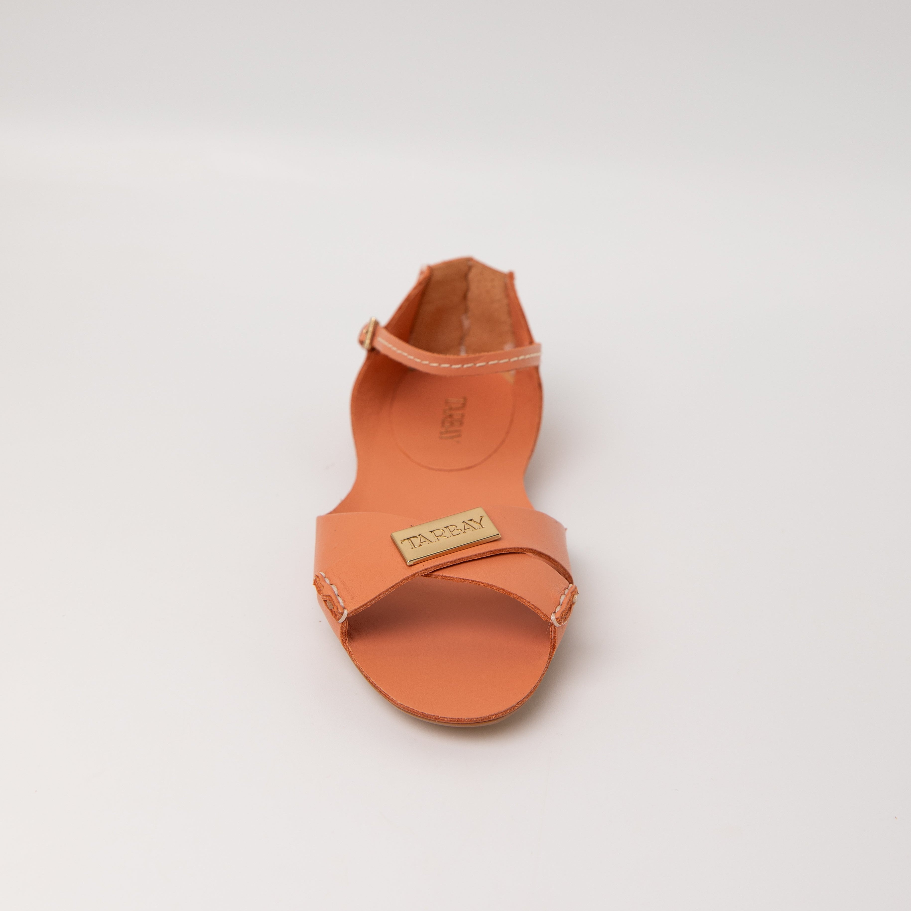 Tajali Leather Sandals - Sunkissed Tajali Flats TARBAY