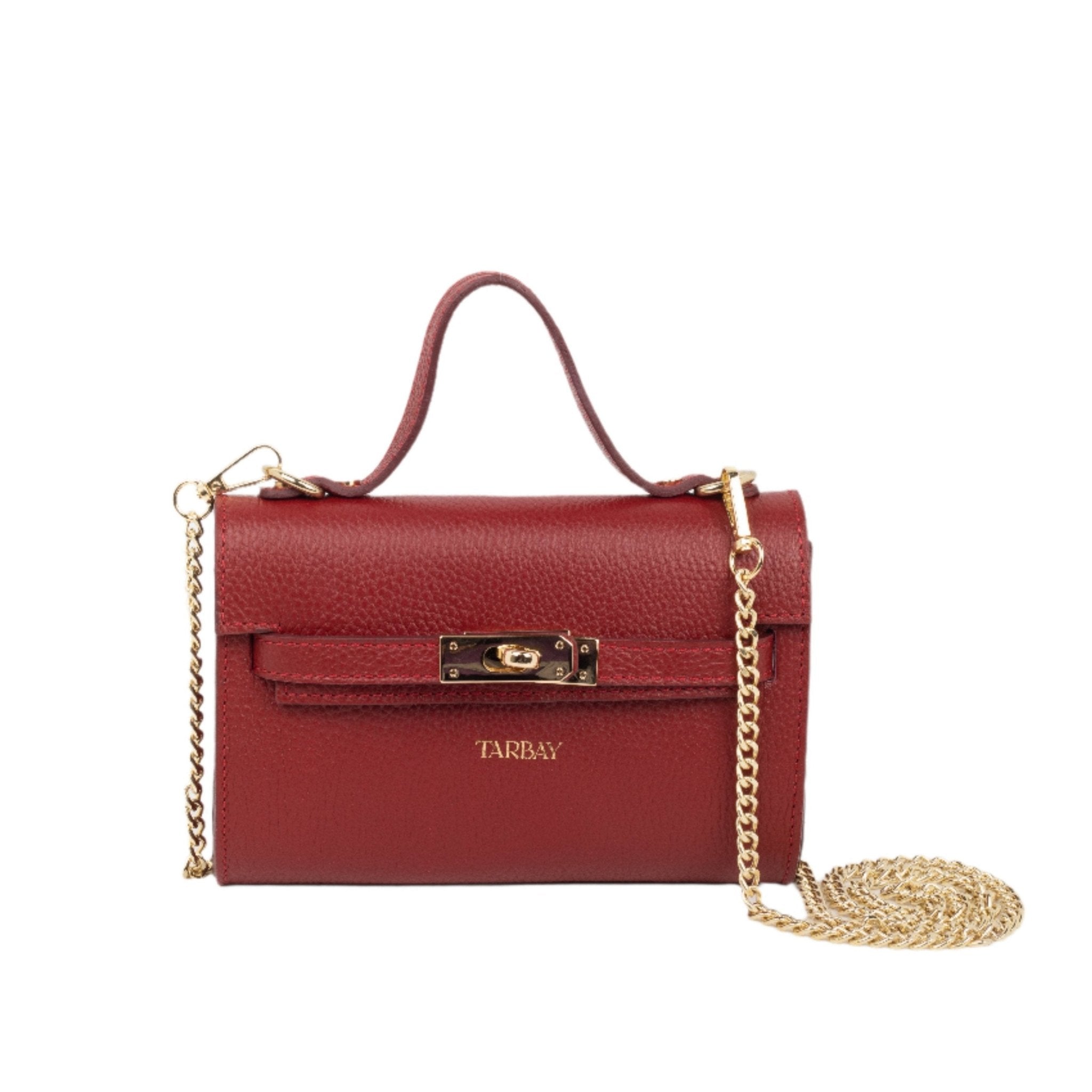 Olympia Crossbody Bag - Red Hand & Crossbody Bags TARBAY