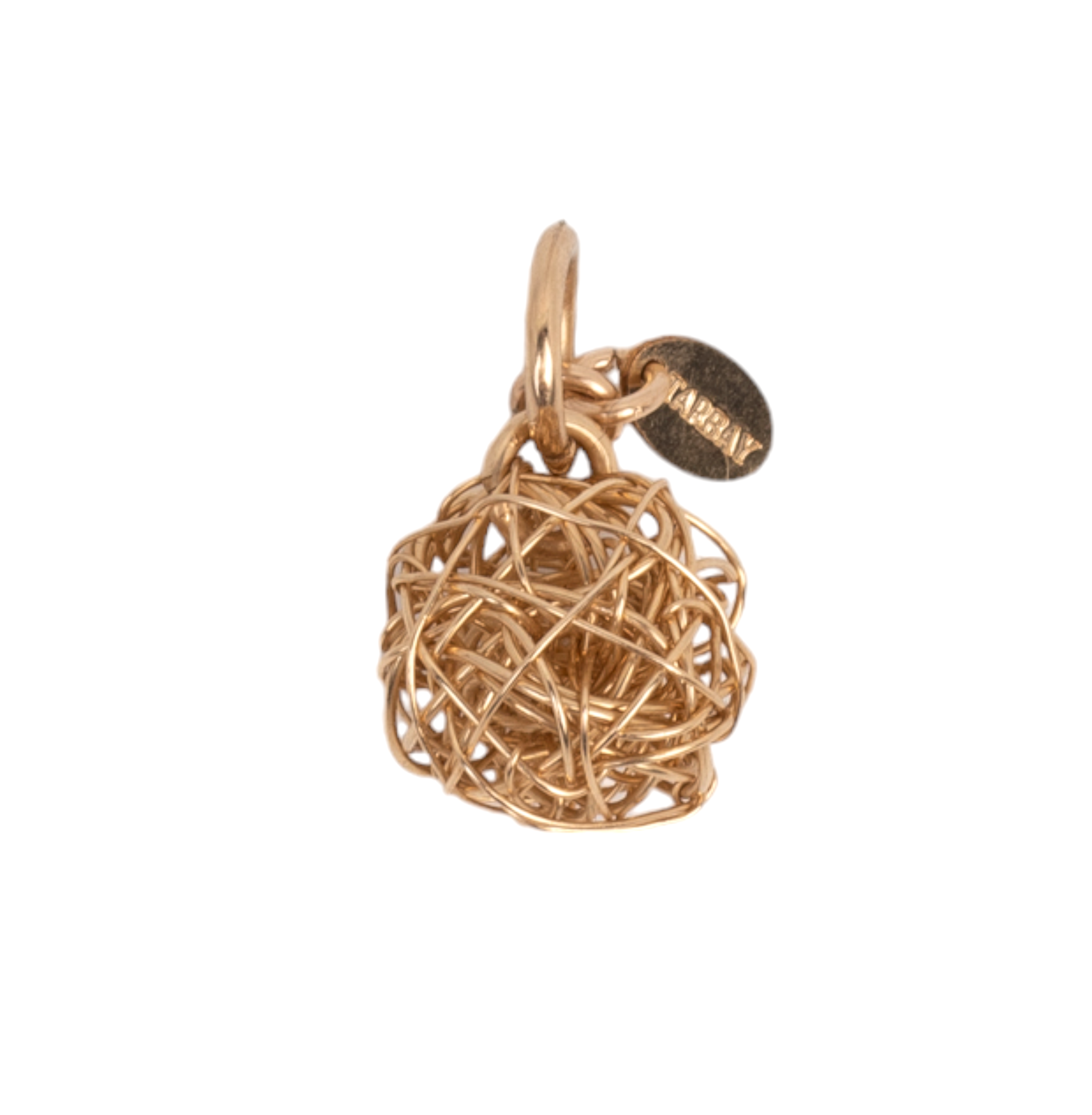 Clementina Charm (12mm) - Yellow Gold Charms TARBAY   