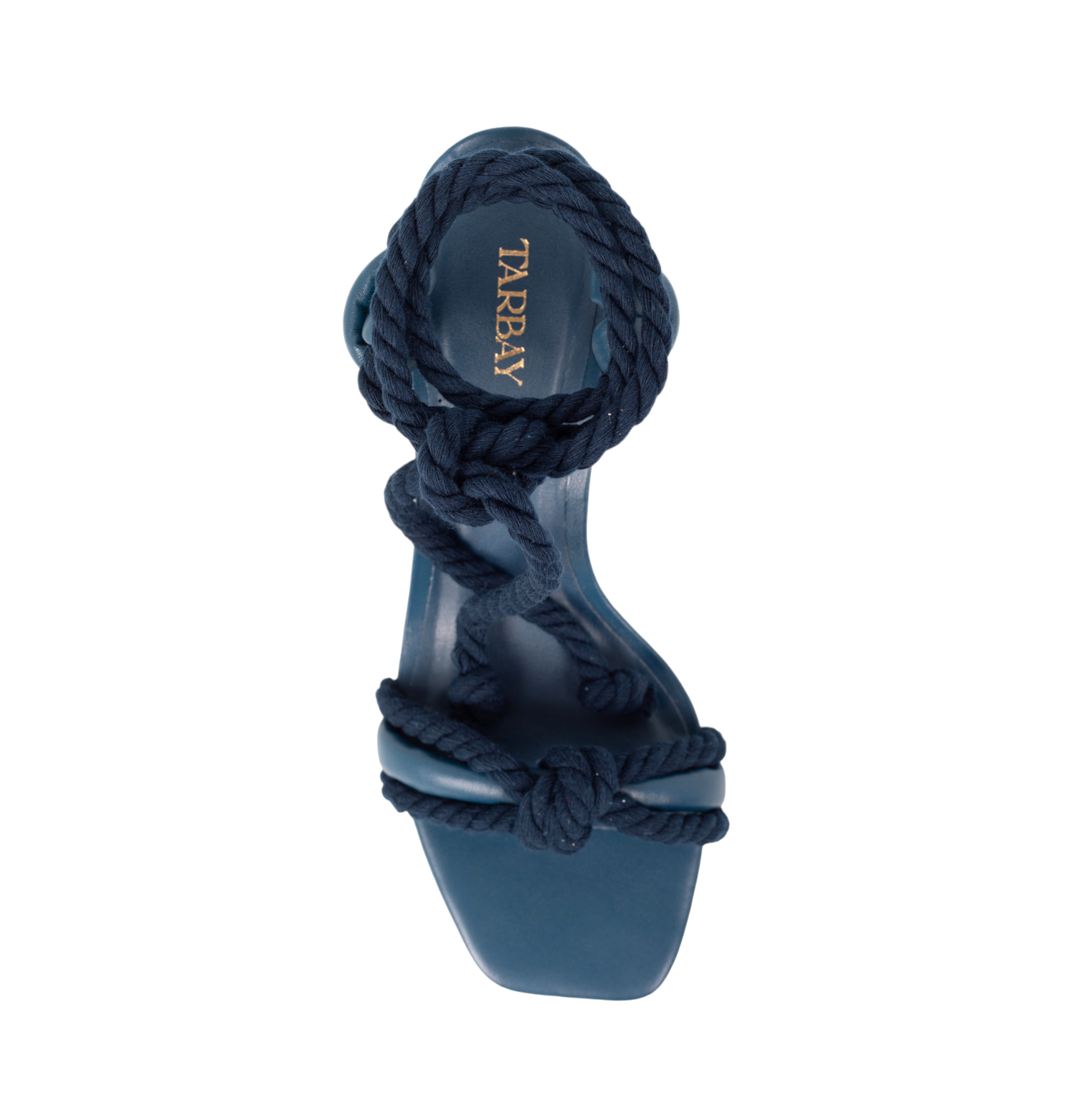 Arenisca Heels Sandals - Navy Blue Sandals TARBAY   