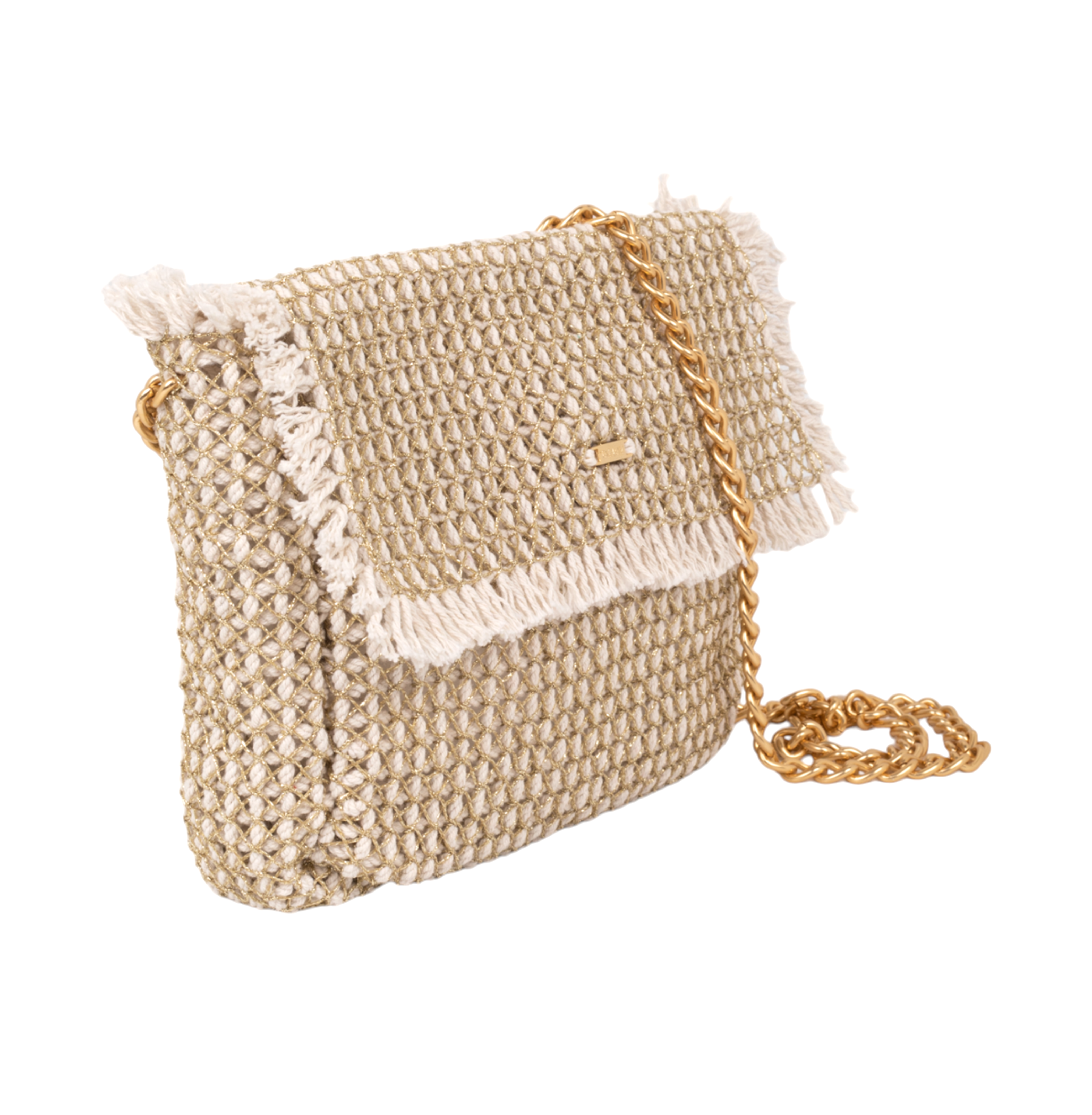 Gossypium Flat Crossbody - Buttercream Clutch & Crossbody Bags TARBAY   