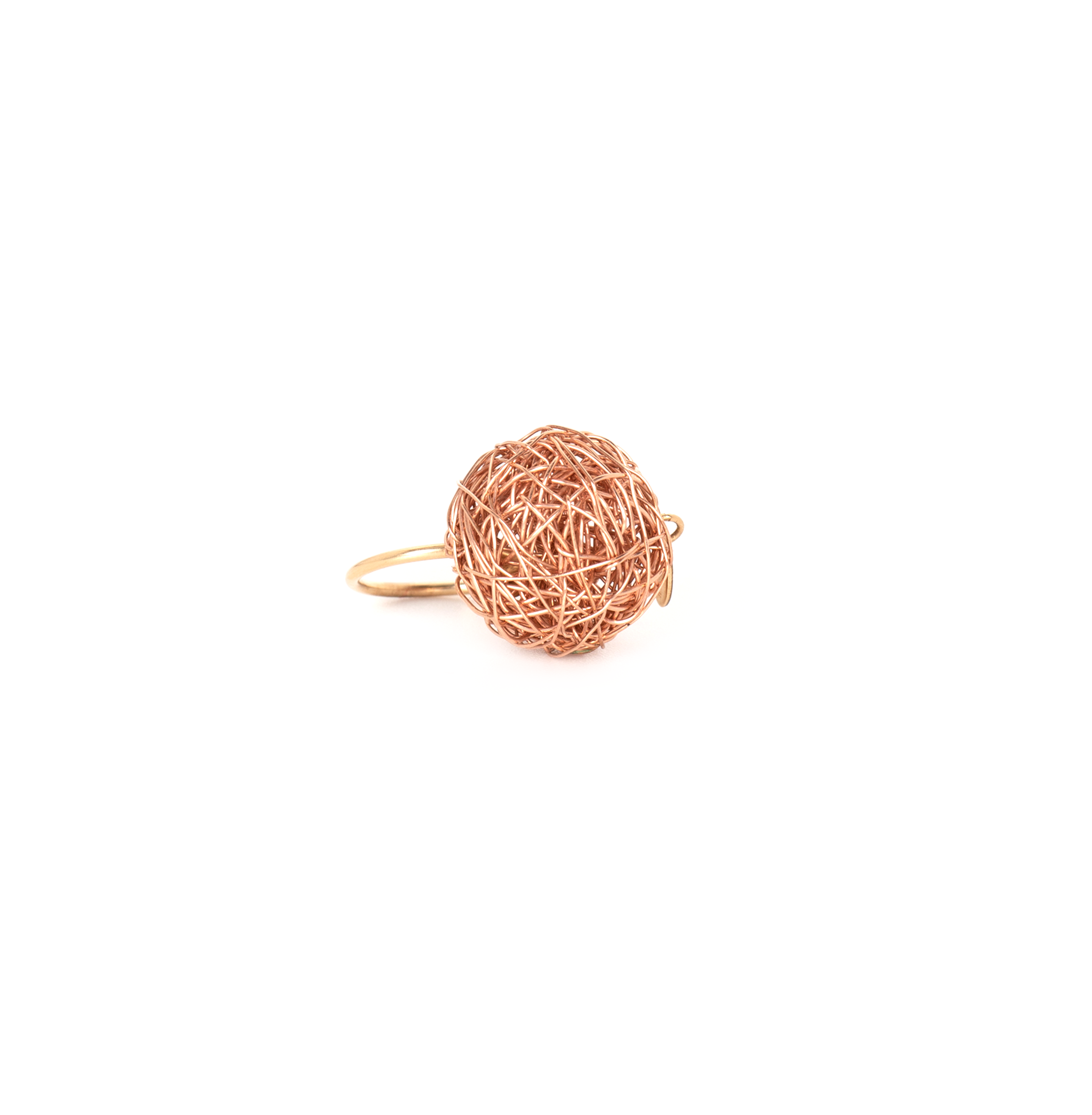 Clementina Ring (18mm) - Rose Gold Rings TARBAY   