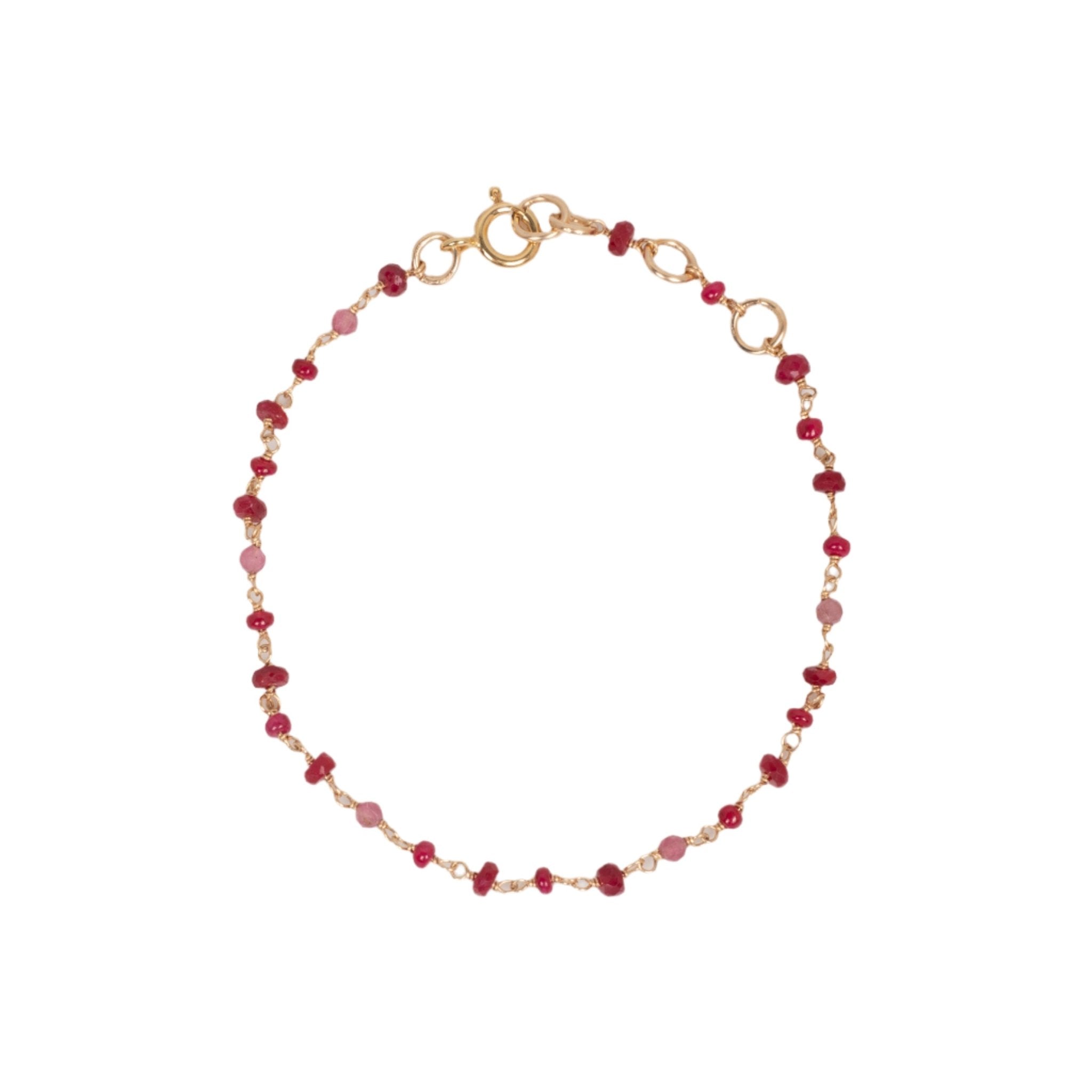 Carolita Bracelet #1 - Ruby & Tourmaline Bracelets TARBAY