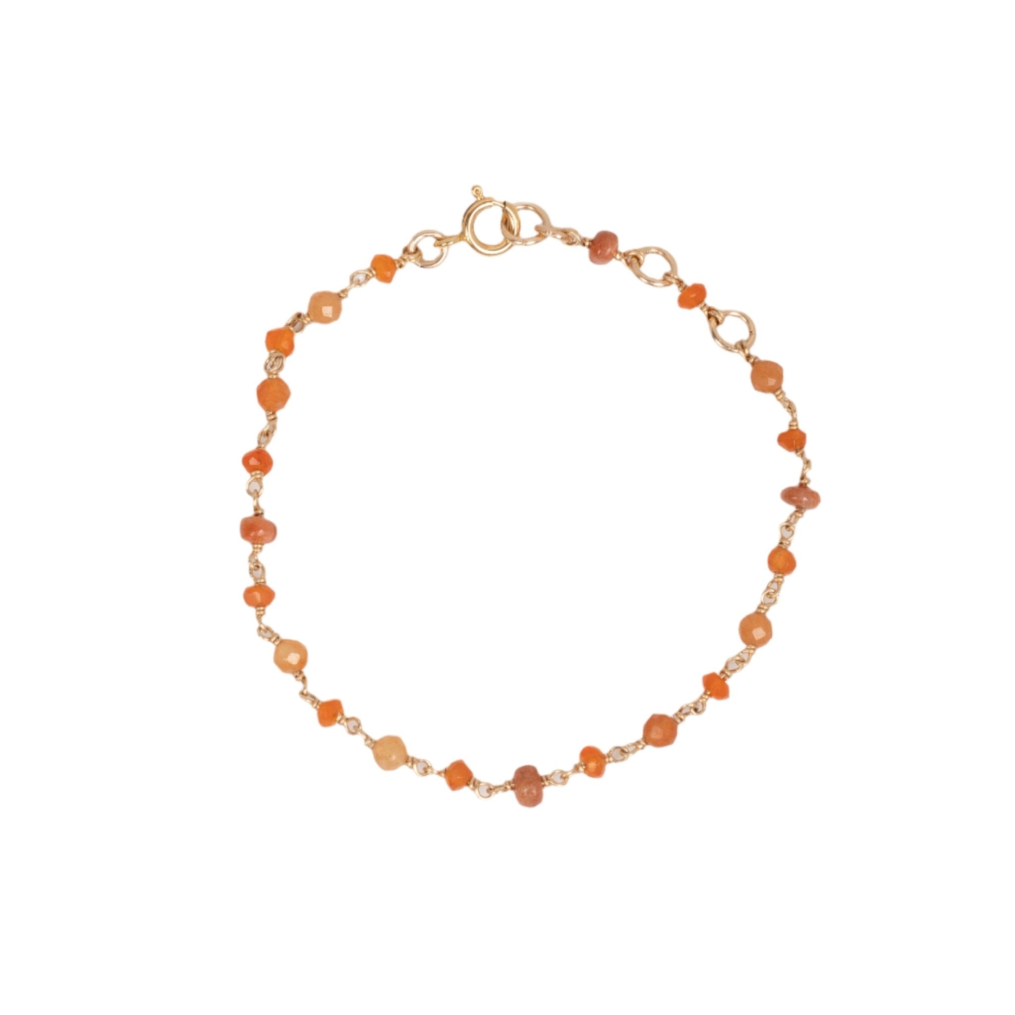 Carolita Bracelet #1 - Carnelian, Sunstone & Aventurine Bracelets TARBAY