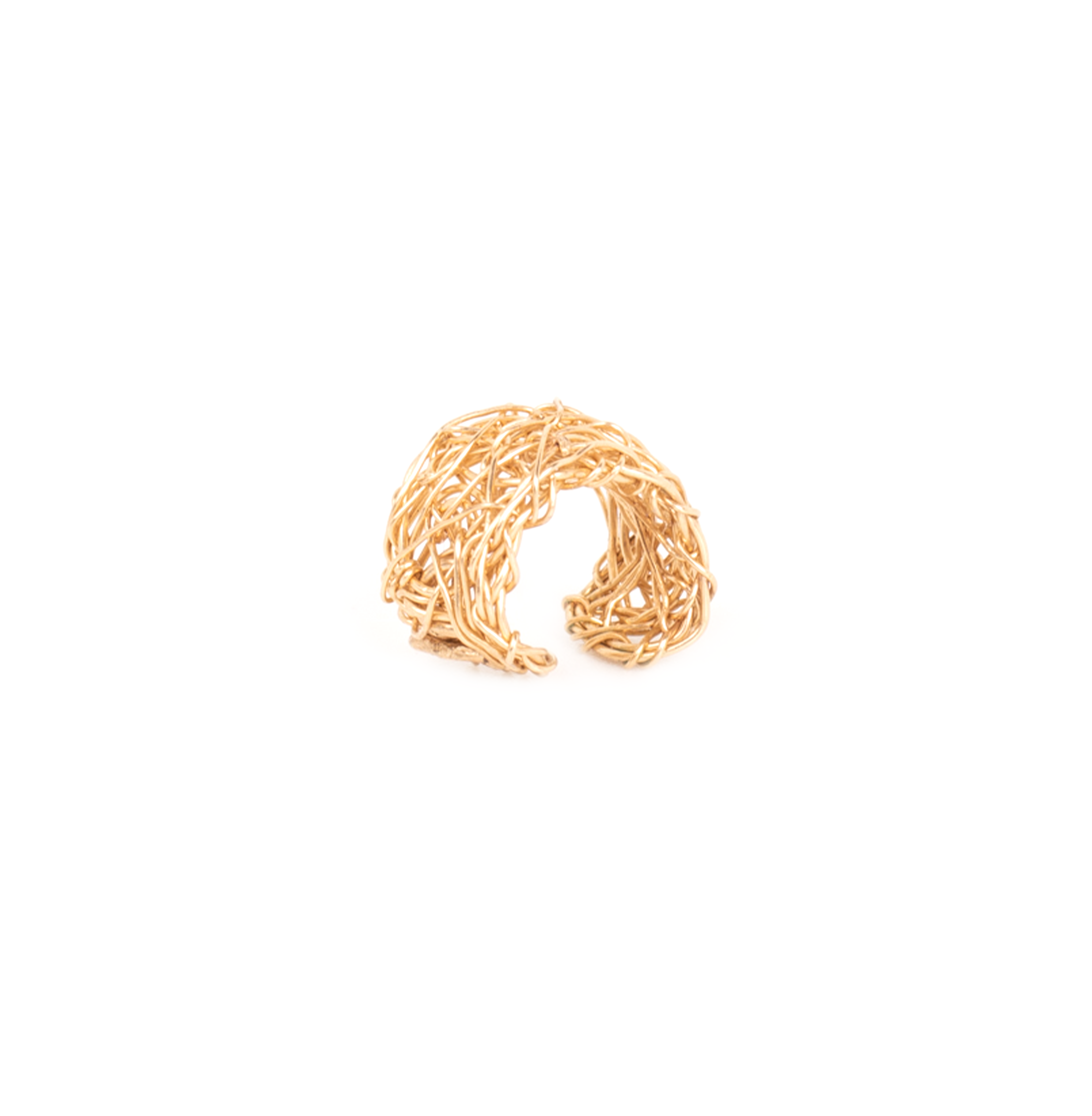 Aura Ear Cuff #1 (12mm) - Yellow Gold Ear Cuffs TARBAY   