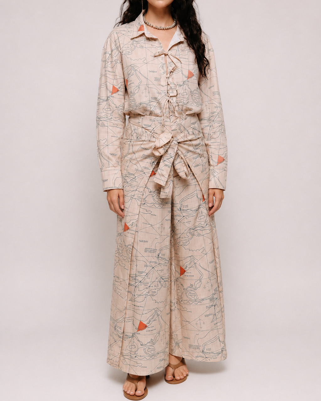 Coordenadas Lace-Up Top