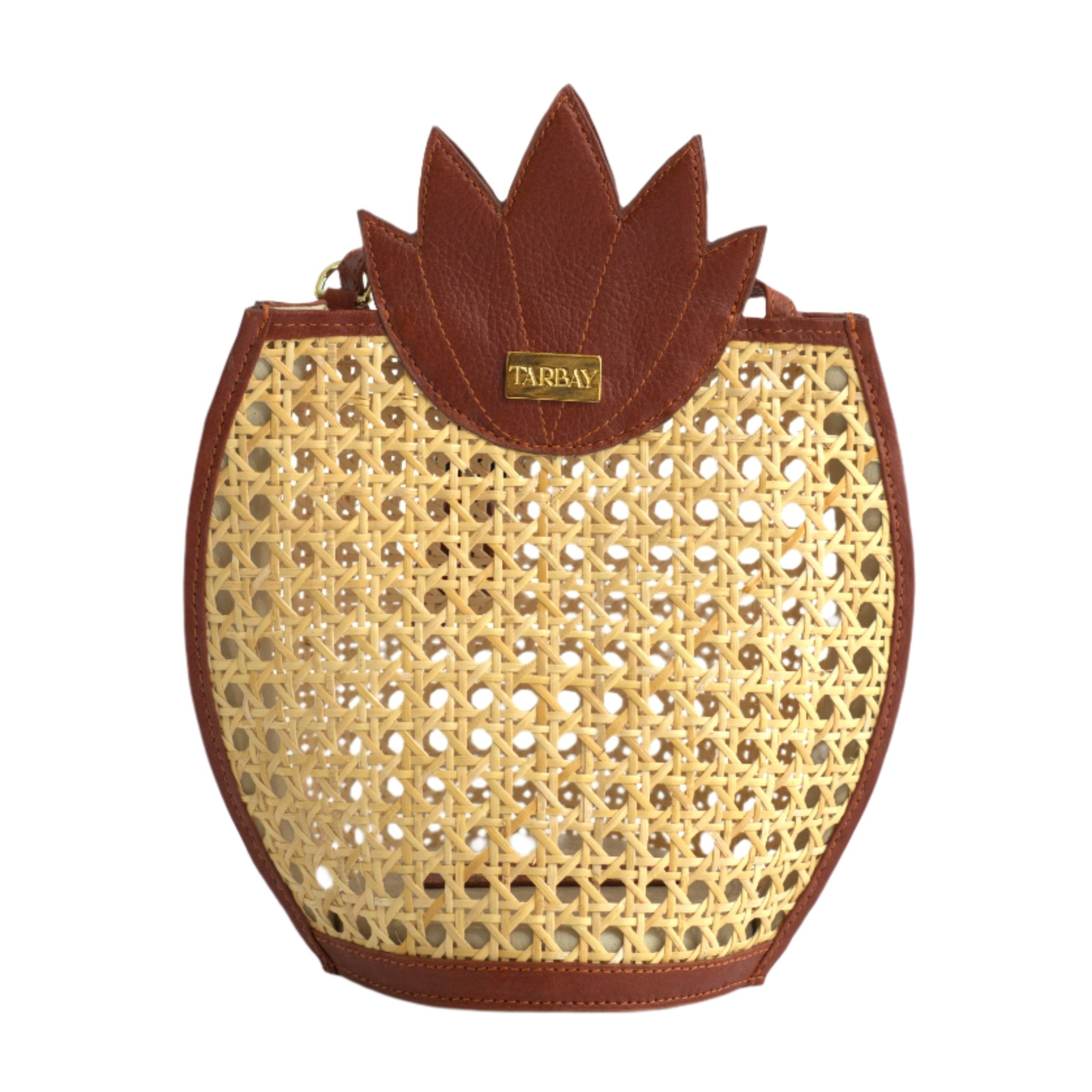 Pineapple Crossbody Bag - Rattan Hand & Crossbody Bags TARBAY