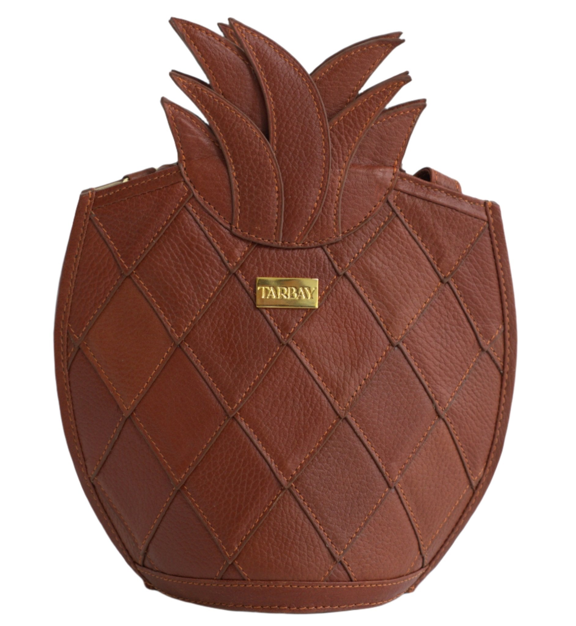 Pineapple Crossbody Bag - Leather Hand & Crossbody Bags TARBAY