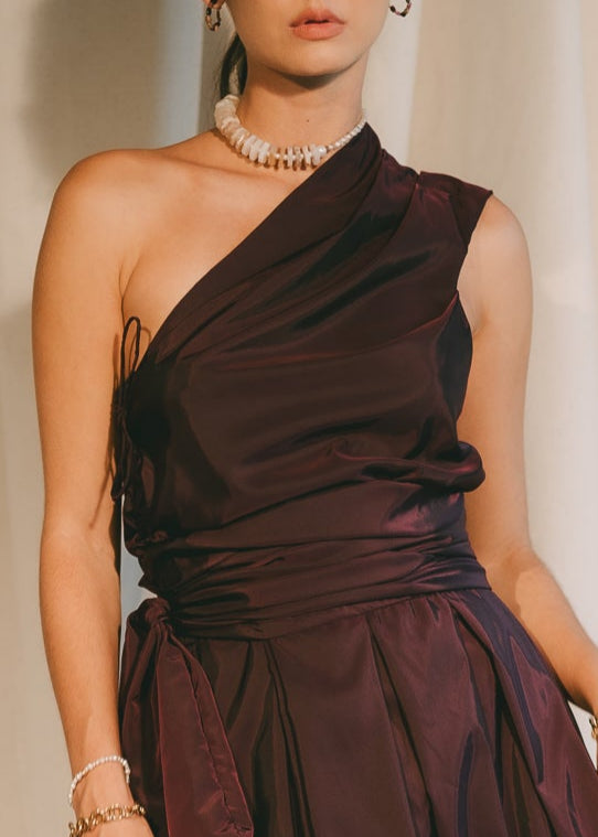 Eliana Top - Burgundy
