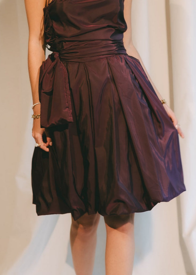 Maria Jose Skirt - Burgundy
