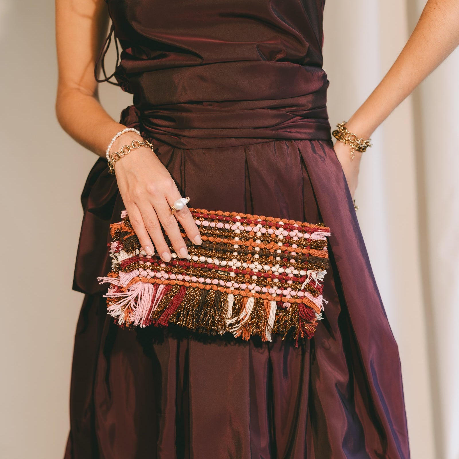 Gossypium Clutch Bag #4 - Concha Mix