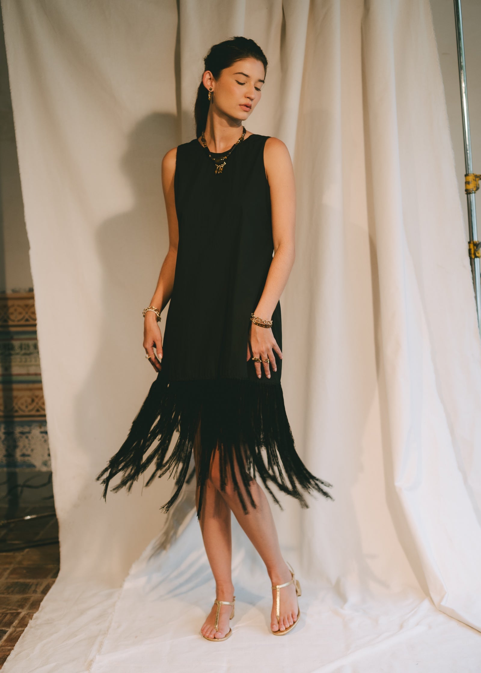 Josephine Dress - Nero
