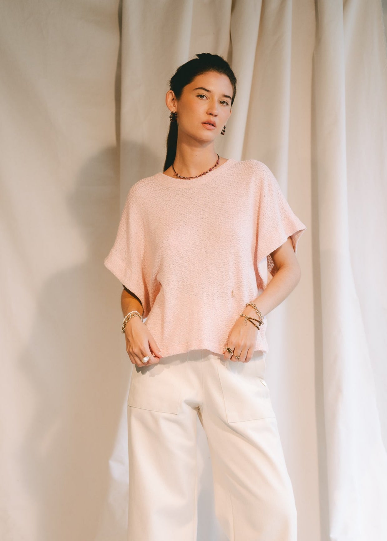 Gertrudis Top - Rose