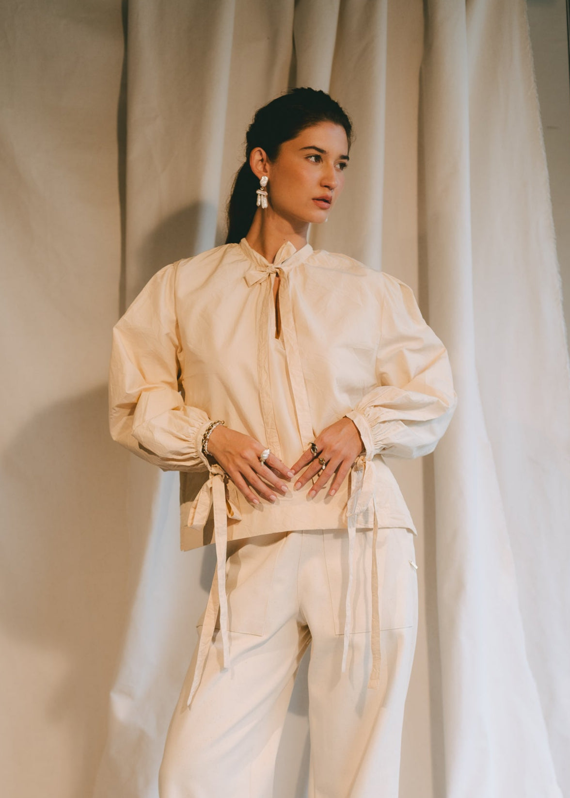 Carmelina Top - Buttercream
