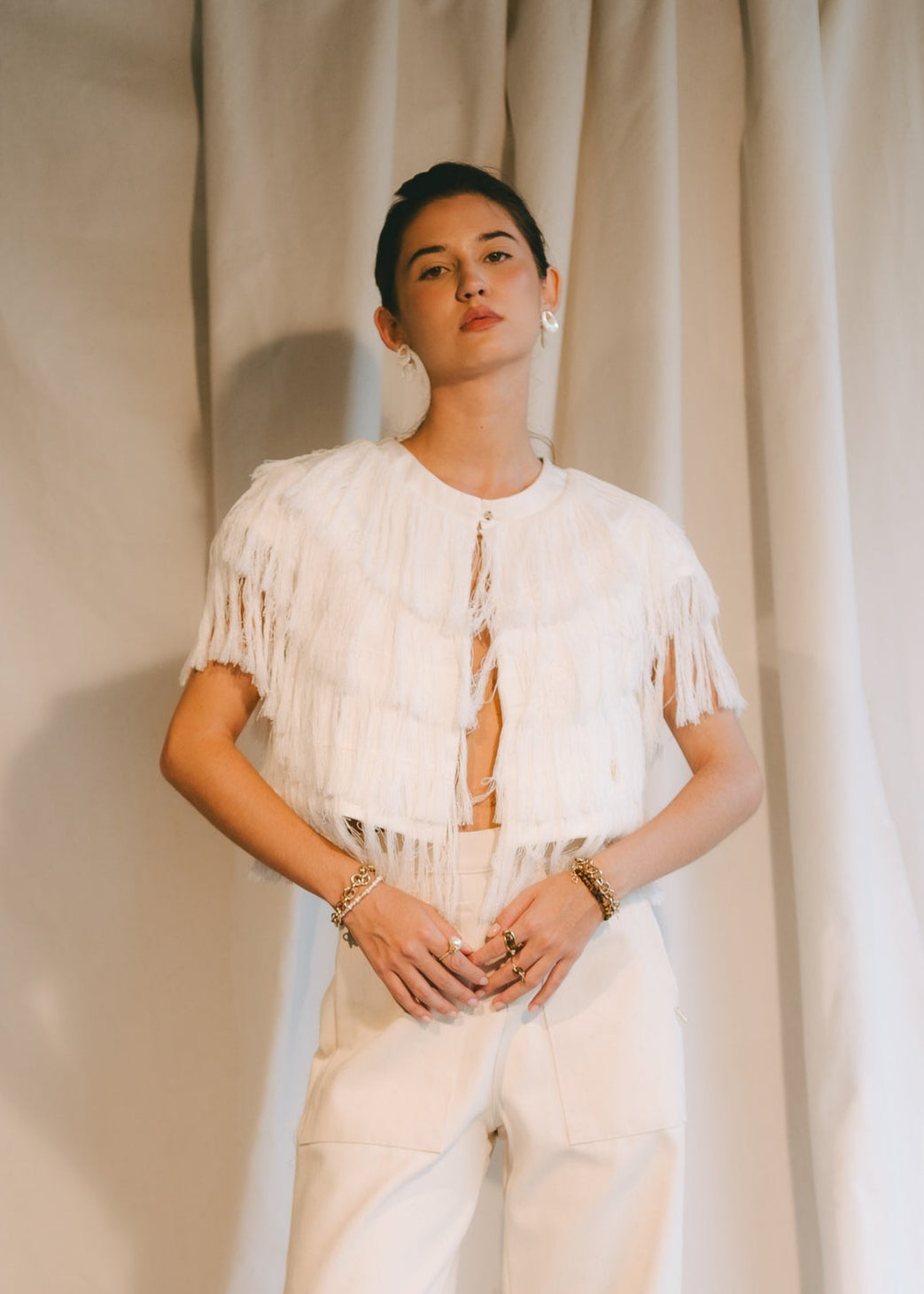 Cairel Vest - White