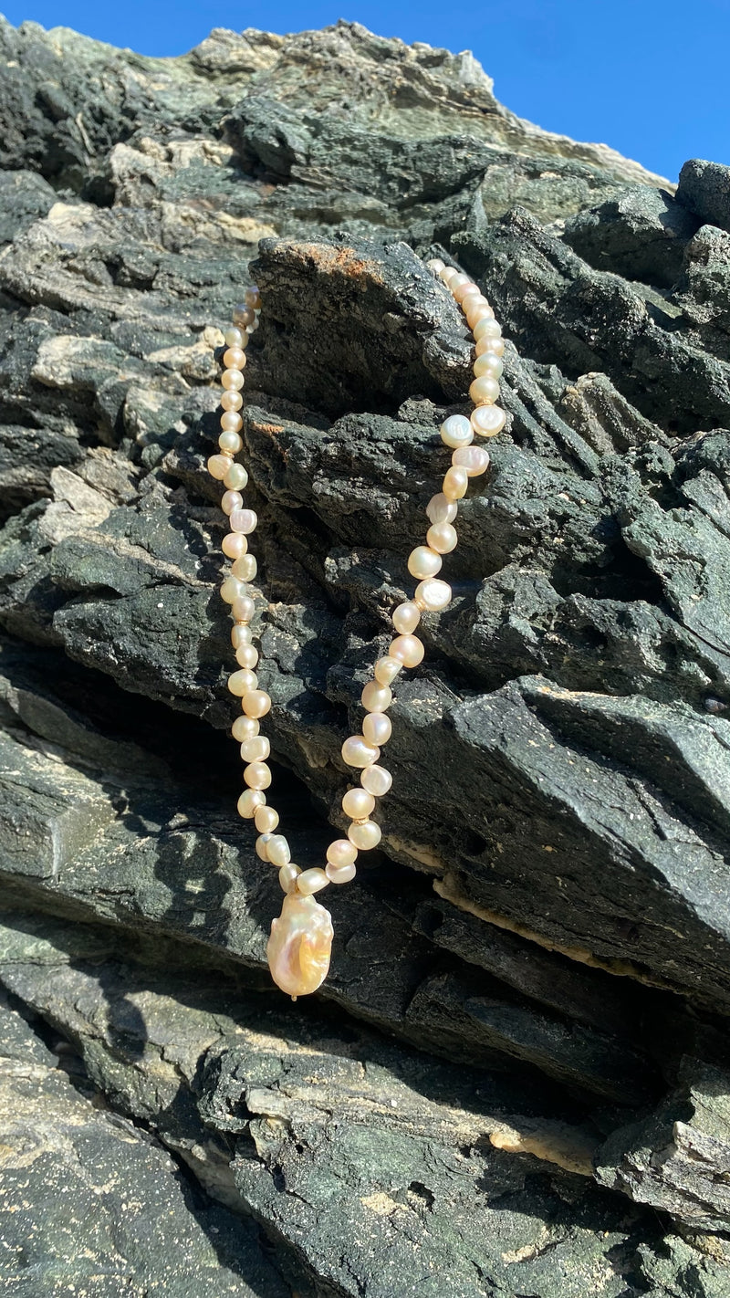 Keshi Necklace #01 Necklaces TARBAY   