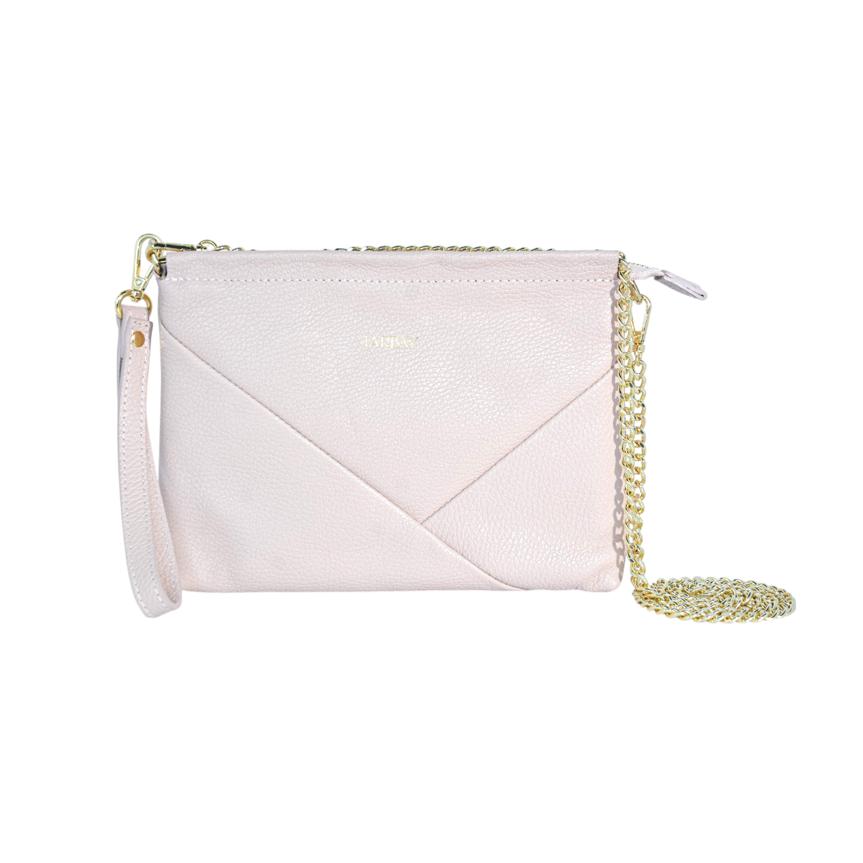 Maia Clutch Bag - Nude