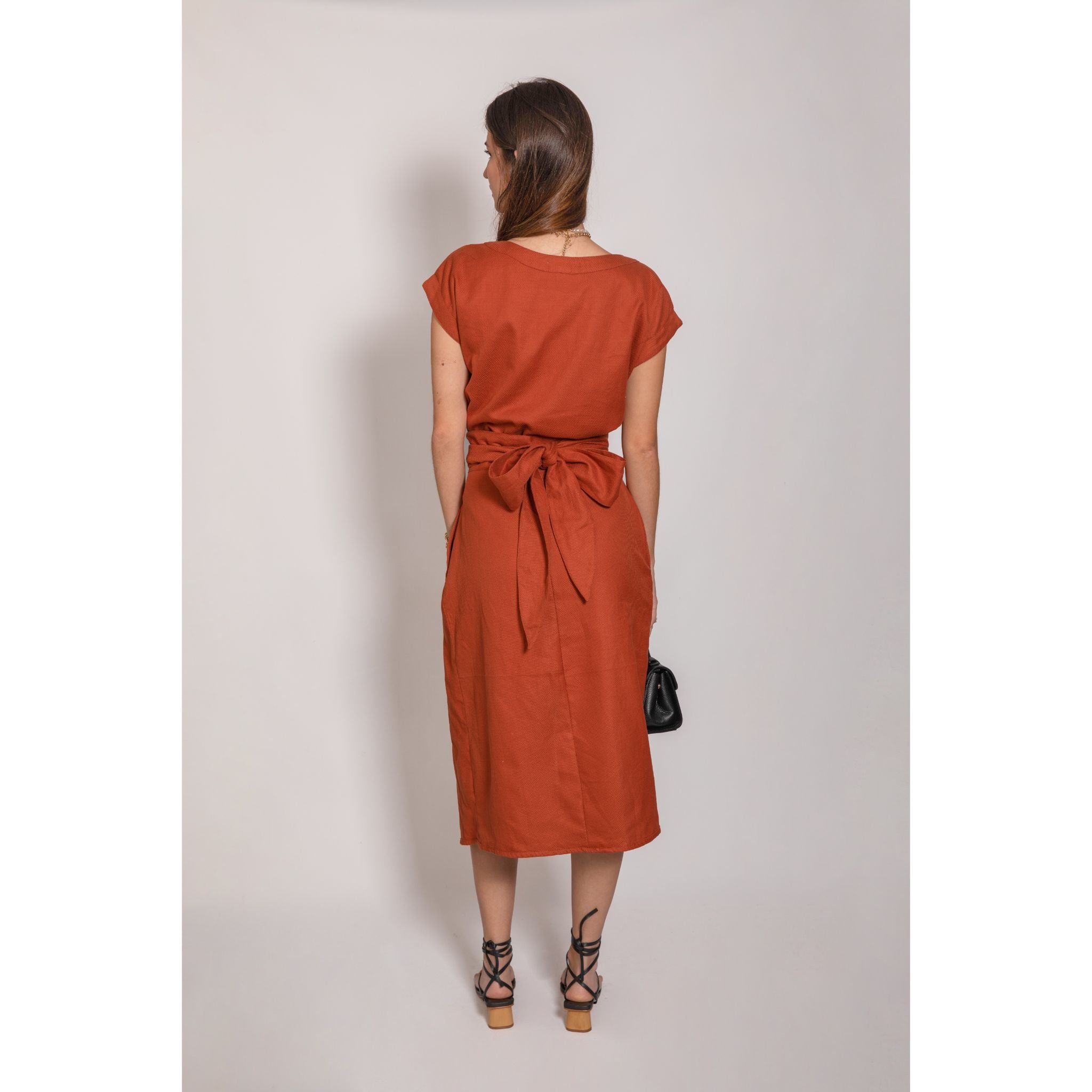 Clivia Skirt - Terracota Skirts TARBAY   