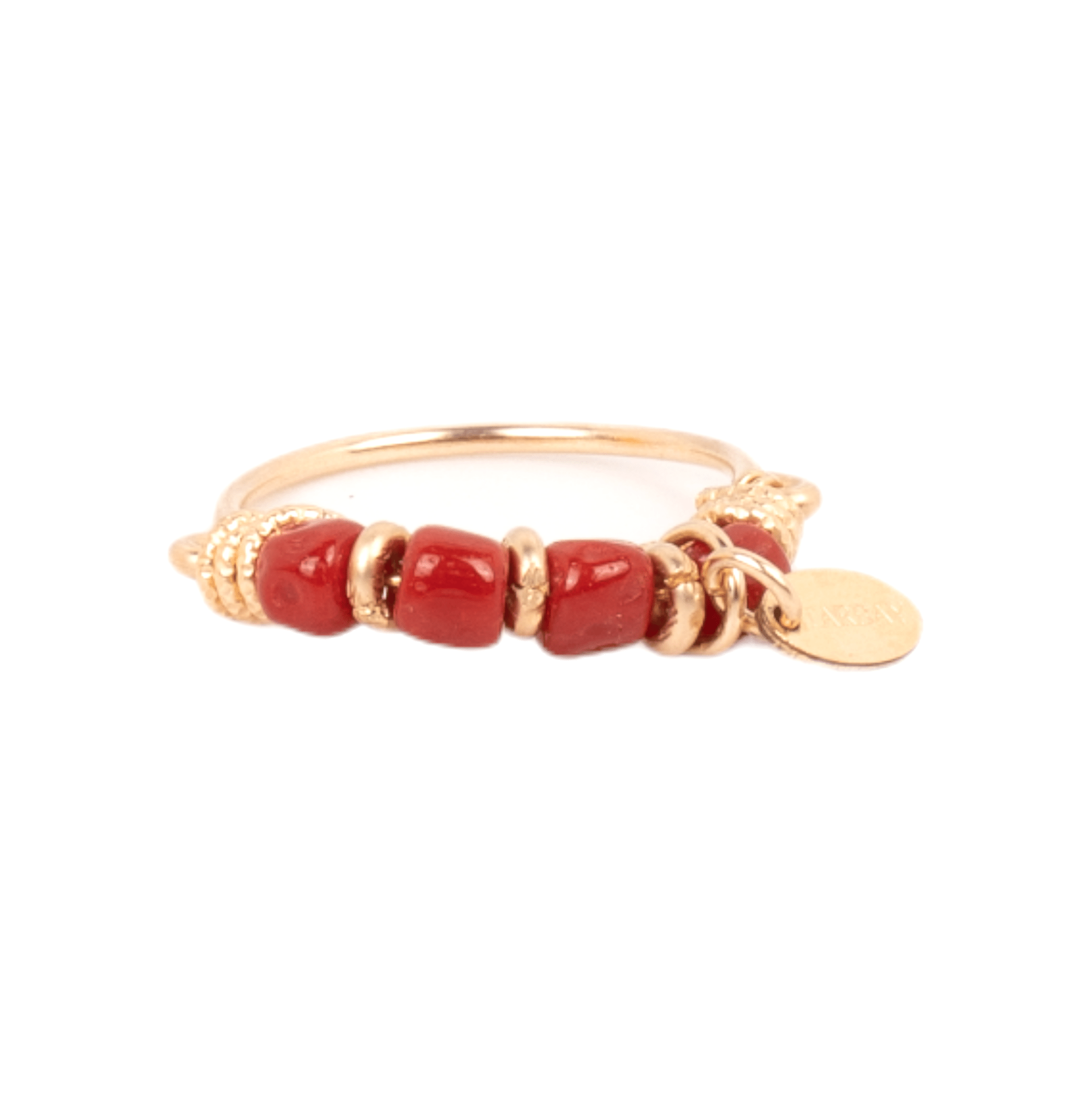 Koralli Ring - Red Coral Rings CLASICOS