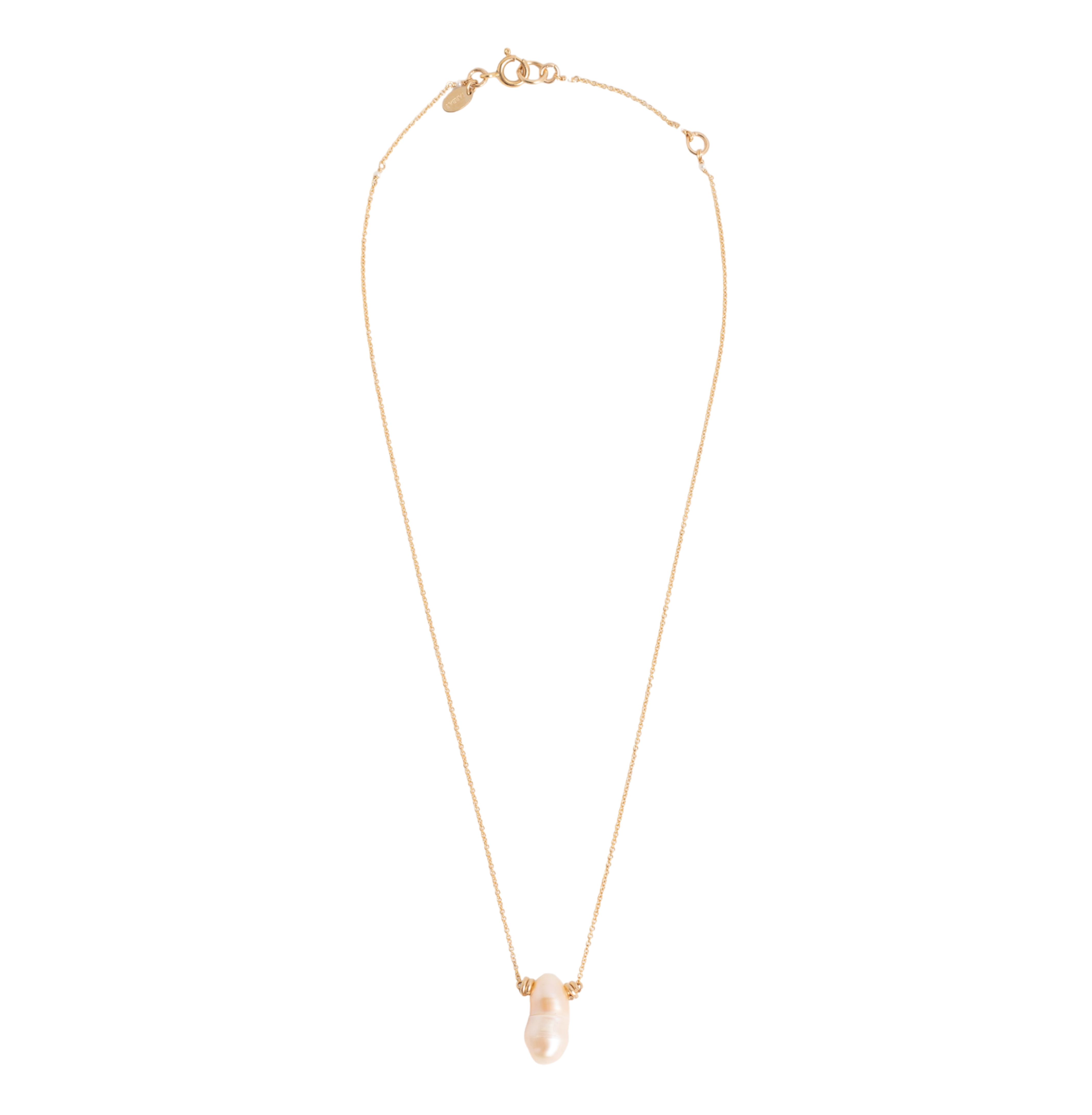 Gema #1 Necklace (18-20mm) - Salmon Pearl Necklaces TARBAY   