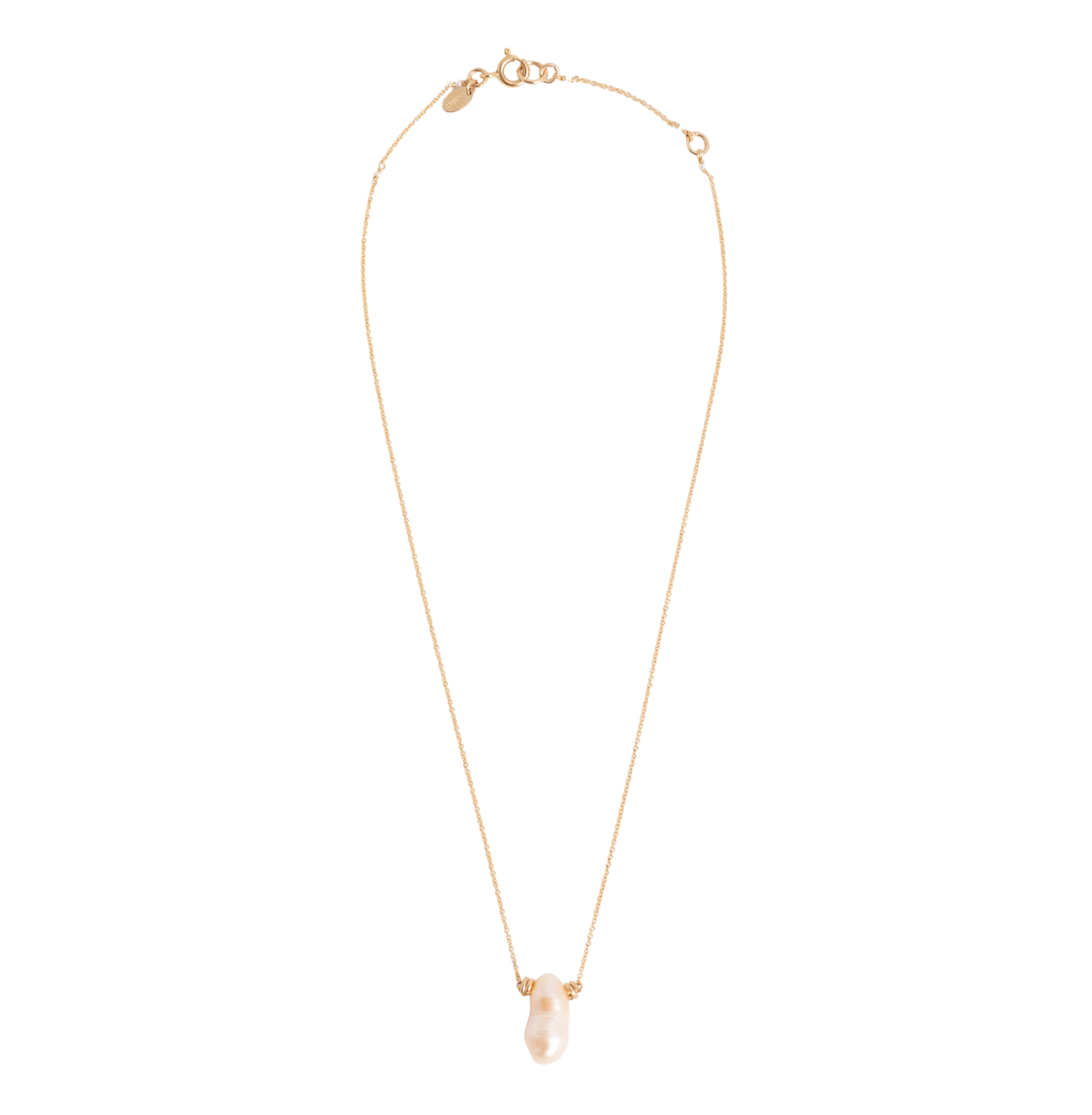 Gema Necklace #1 (18-20mm) - Salmon Pearl Necklaces TARBAY