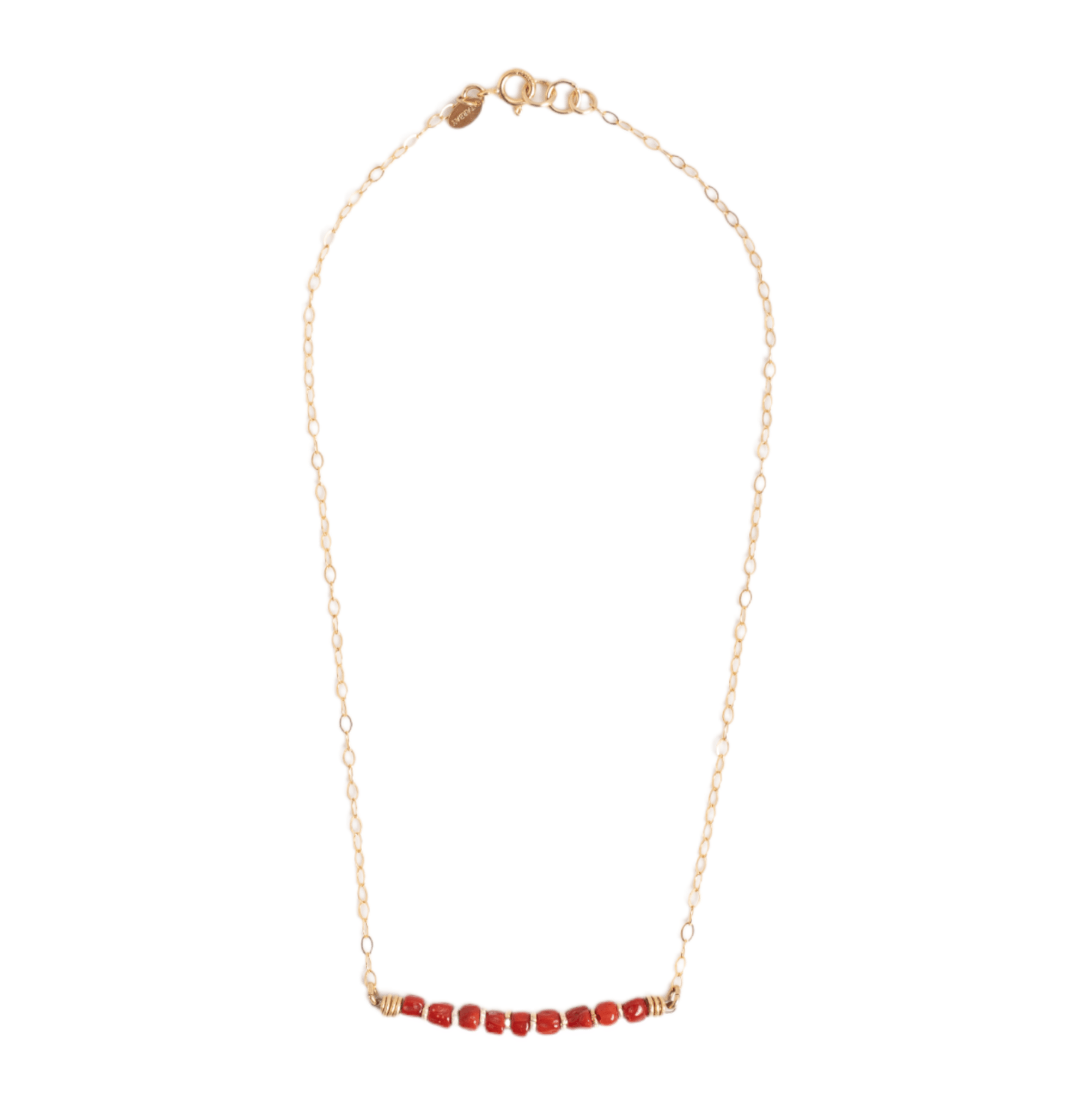 Koralli Necklace #2 - Red Coral Necklaces CLASICOS