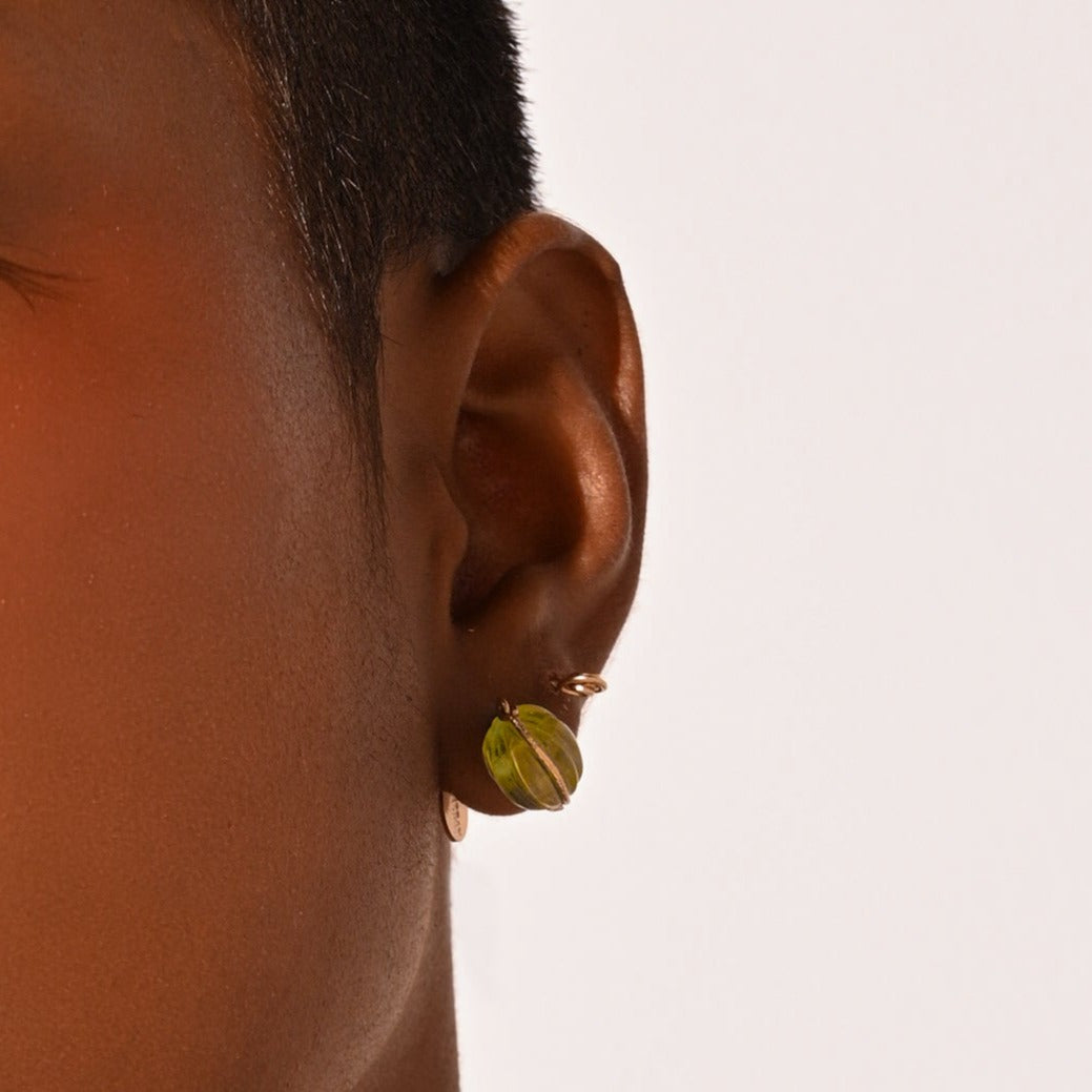 Calatea Earrings #1 (15mm) - Phrinite Earrings TARBAY   