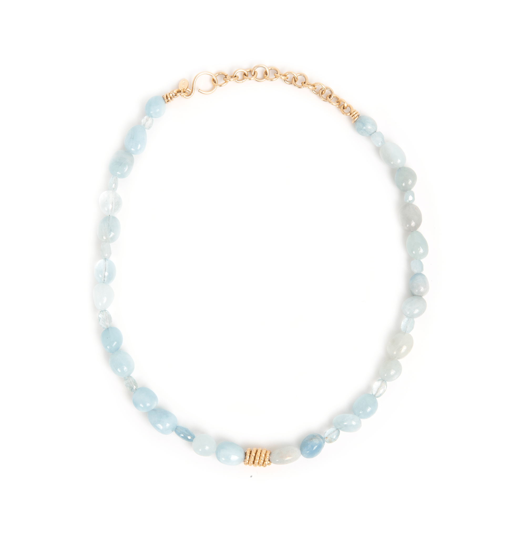 Diana Necklace #2 - Aquamarine Necklaces CLASICOS