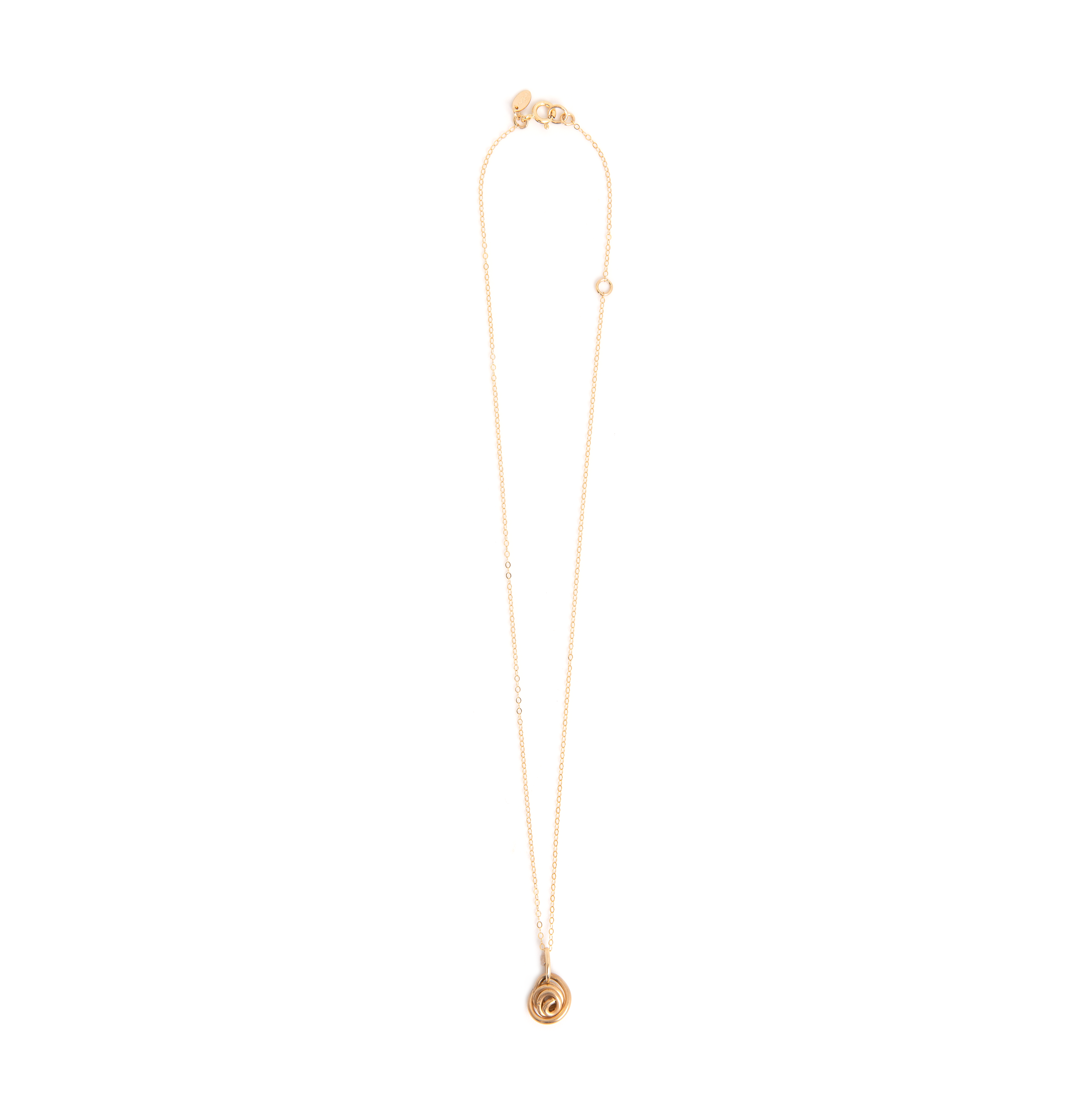 Galaxia Necklace #1 (20mm) - Yellow Gold Necklaces TARBAY   