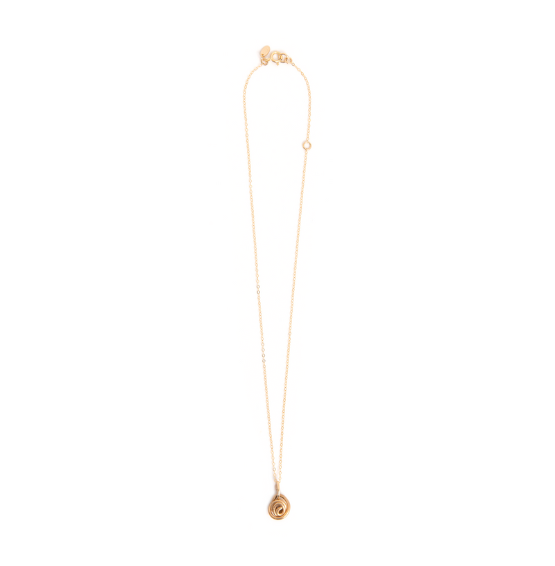 Galaxia Necklace #1 (20mm) - Yellow Gold Necklaces TARBAY   